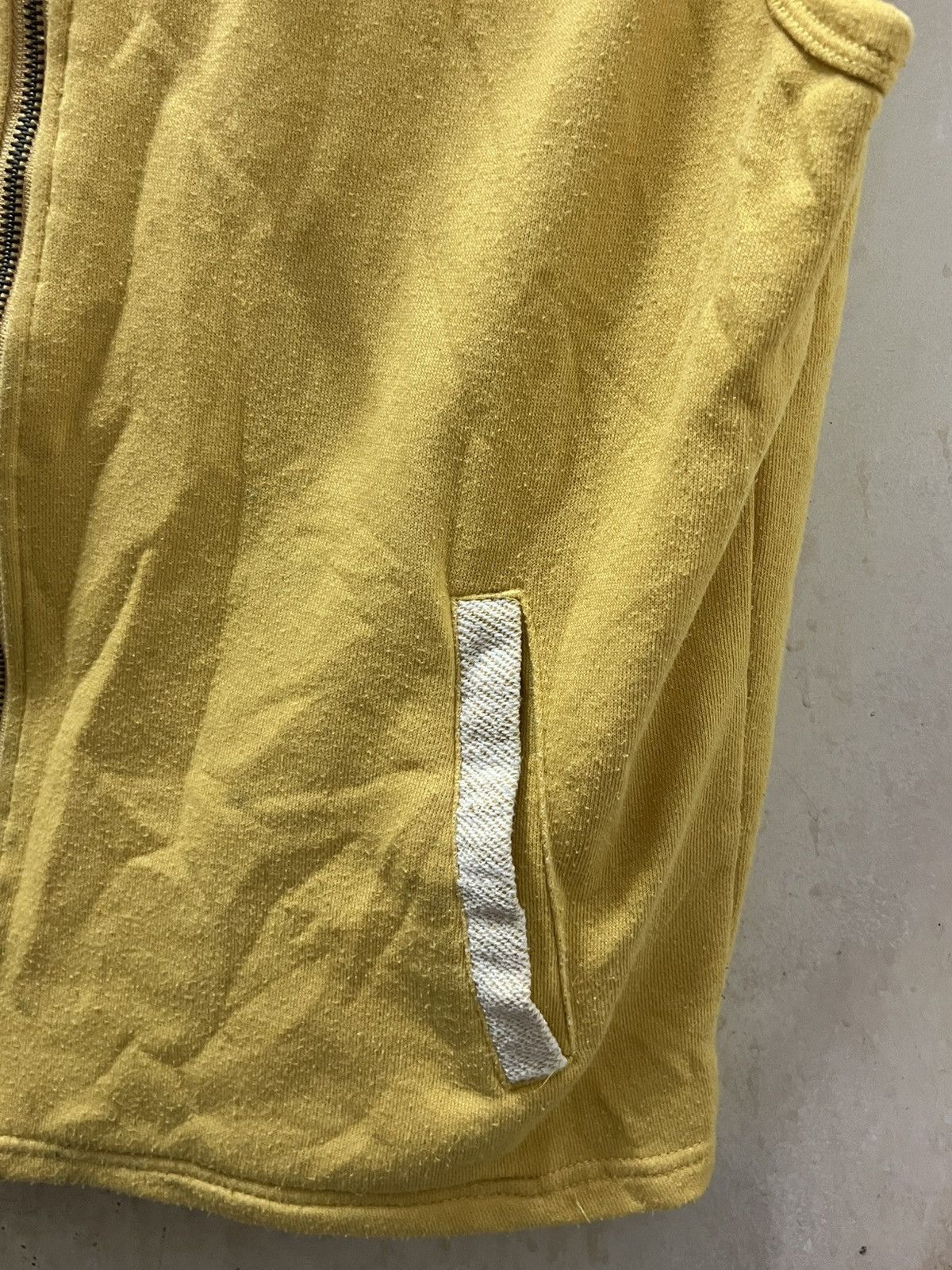 Kansai Yamamoto Kansai Yamamoto sweater vest yellow zipper Size US M / EU 48-50 / 2 - 7 Thumbnail