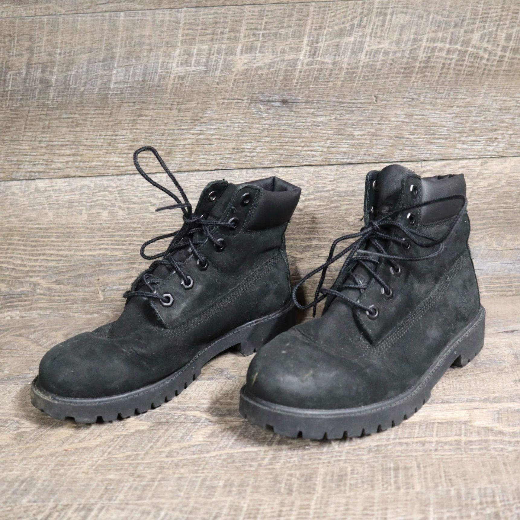 Timberland Timberland Boots Men US 5 Black Waterproof Leather Boots Mens Size US 5 / EU 37 - 2 Thumbnail