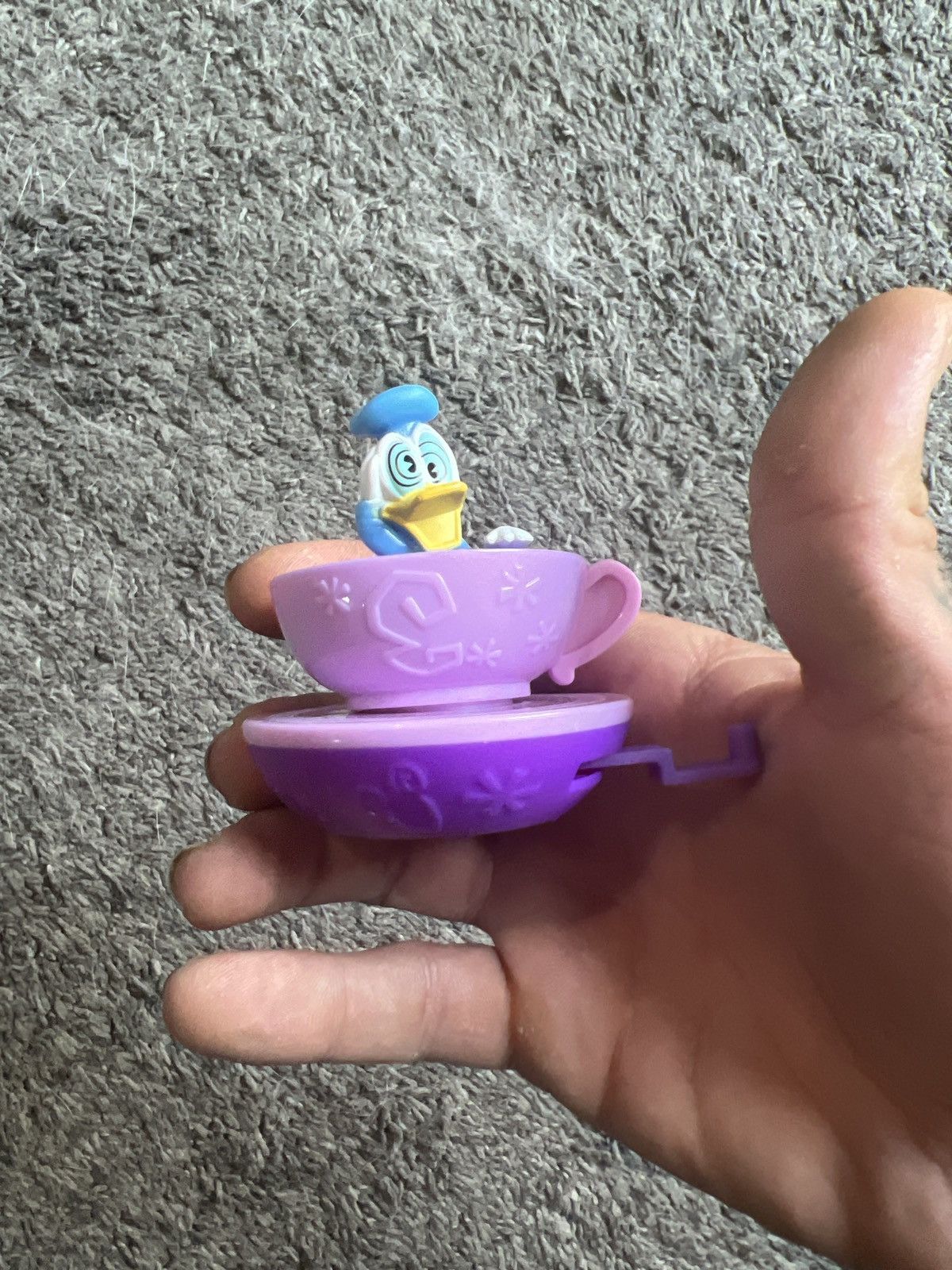 Disney 2022 McDonald’s Walt Disney World Mad Tea Party Donald Duck Size ONE SIZE - 1 Thumbnail