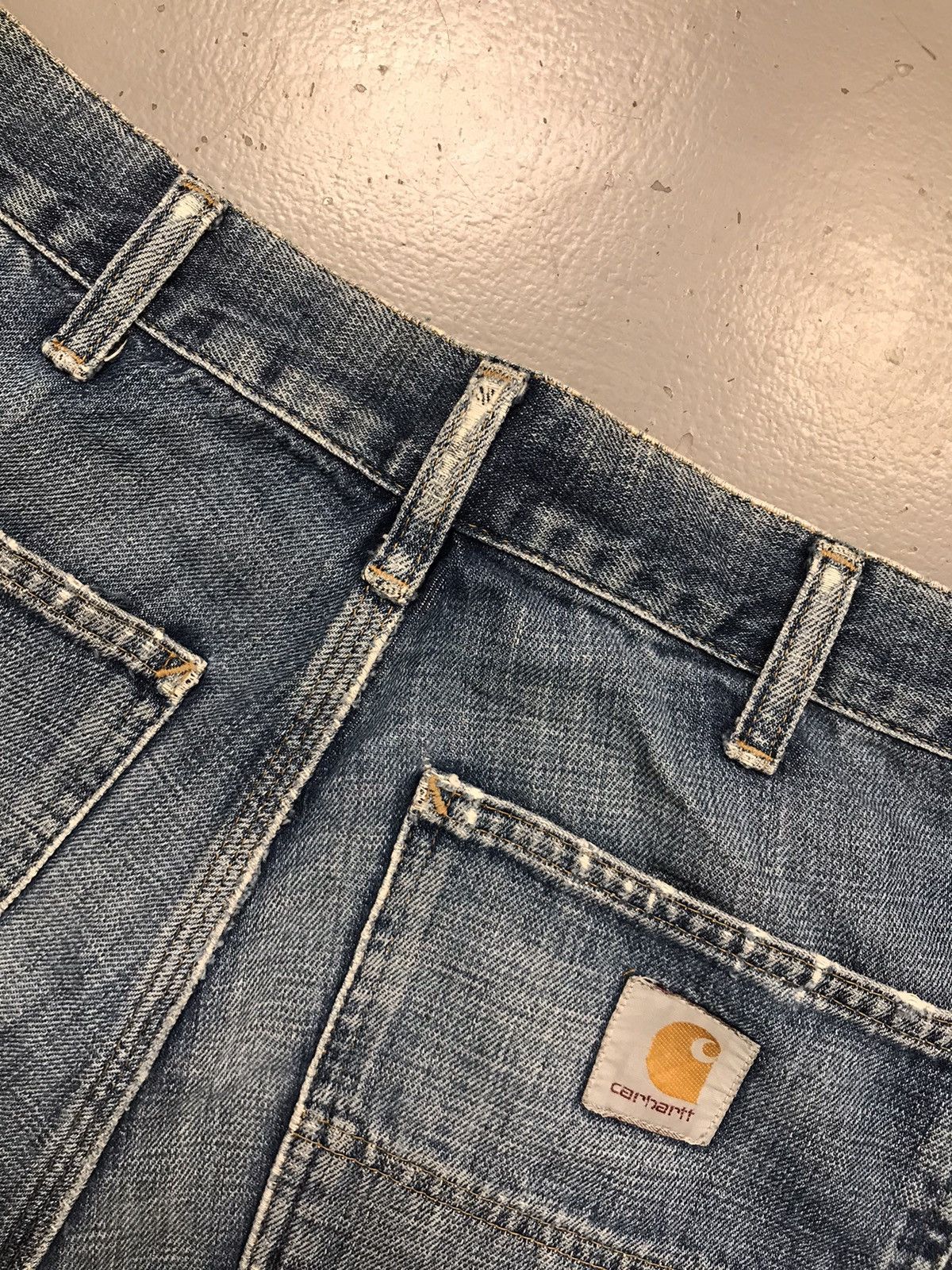 Carhartt Vintage Carhartt distressed simple pant Size US 34 / EU 50 - 18 Thumbnail