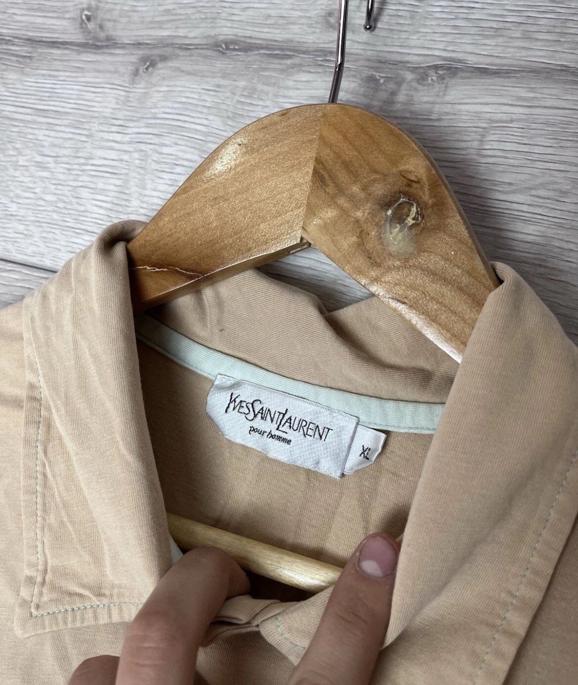 Yves Saint Laurent Vintage men’s Polo Yves Saint Lauren size Xl Size US XL / EU 56 / 4 - 6 Thumbnail
