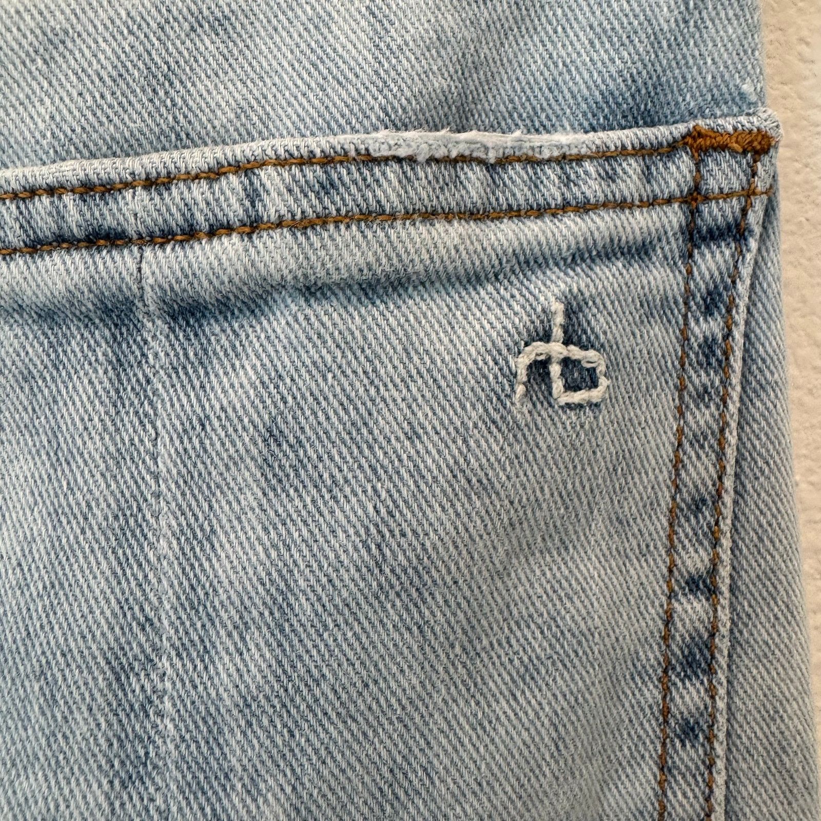 Rag & Bone Rag & Bone Nina Ripped High Waist Ankle Cigarette Jeans Jade Size 27" / US 4 / IT 40 - 5 Thumbnail