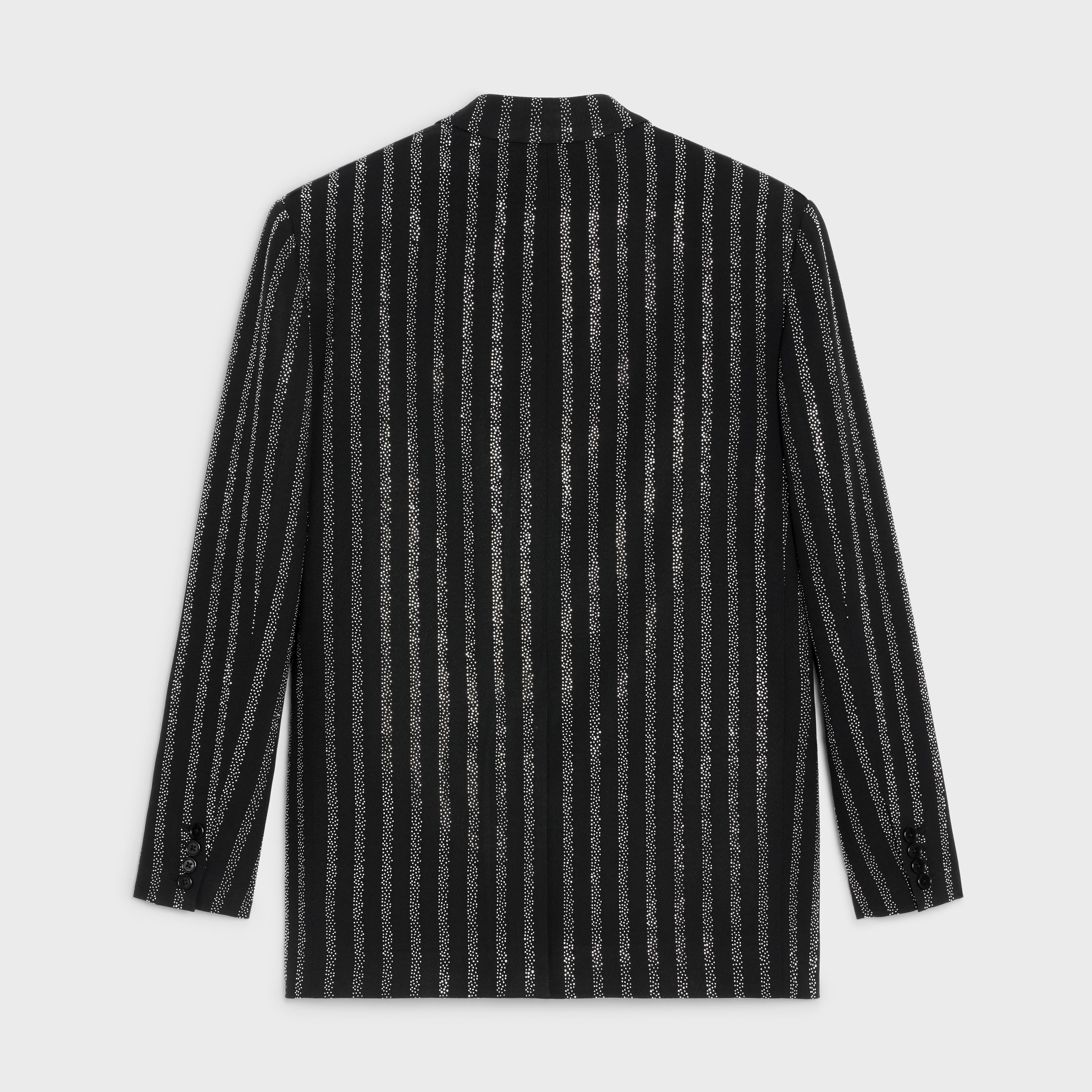 Celine o1w1db11124 Studded Boxy Jacket in Black Size US M / EU 48-50 / 2 - 2 Thumbnail