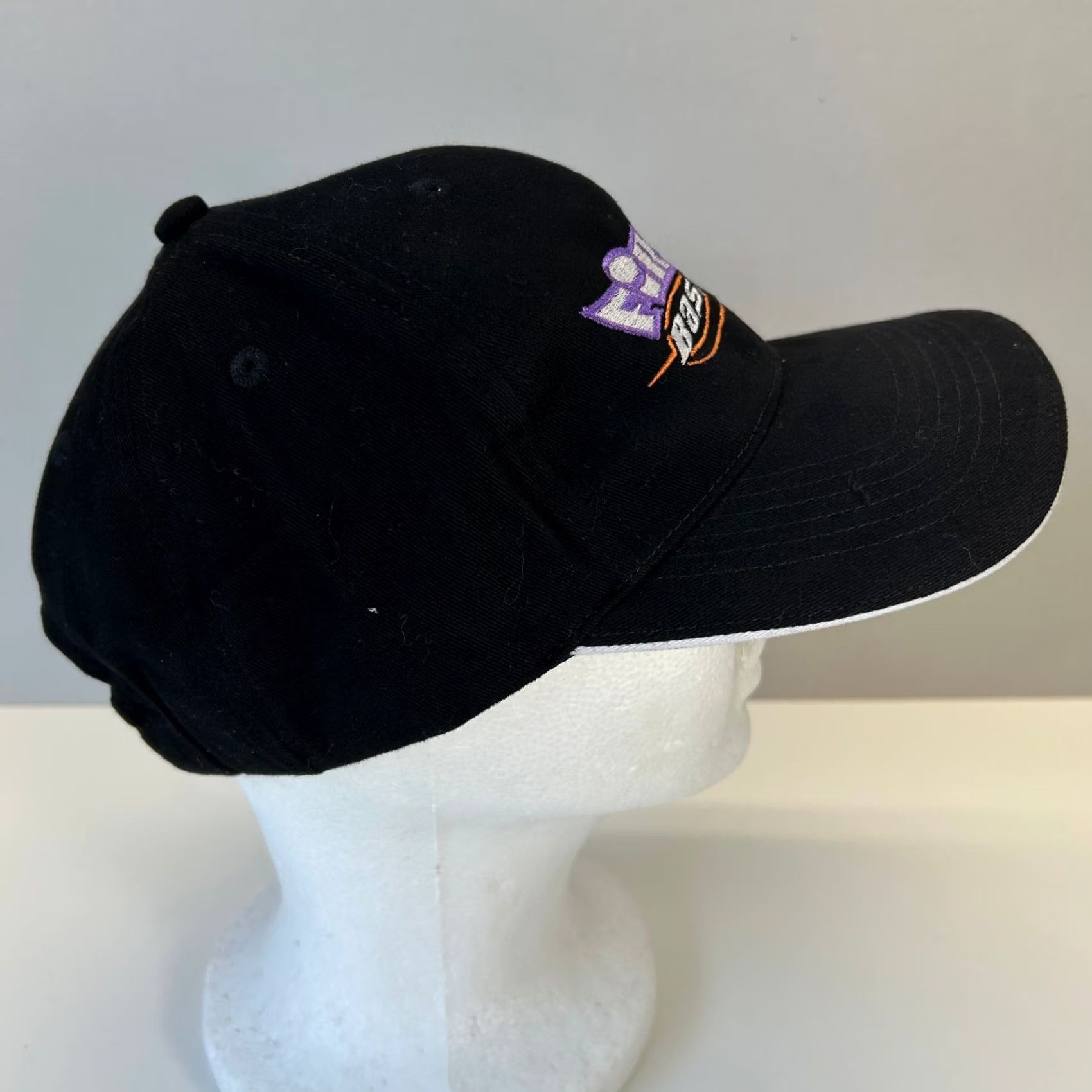 Vintage VINTAGE Big X 90s Hat Black One Size Adjustable Cotton Baseball Cap Mens Car Show Auto Classic Y2K Size ONE SIZE - 5 Thumbnail