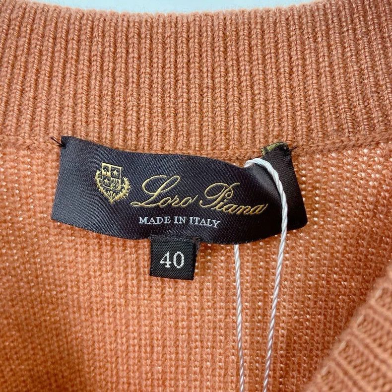 Loro Piana LORO PIANA Round neck knit pullover Size XS / US 0-2 / IT 36-38 - 6 Thumbnail