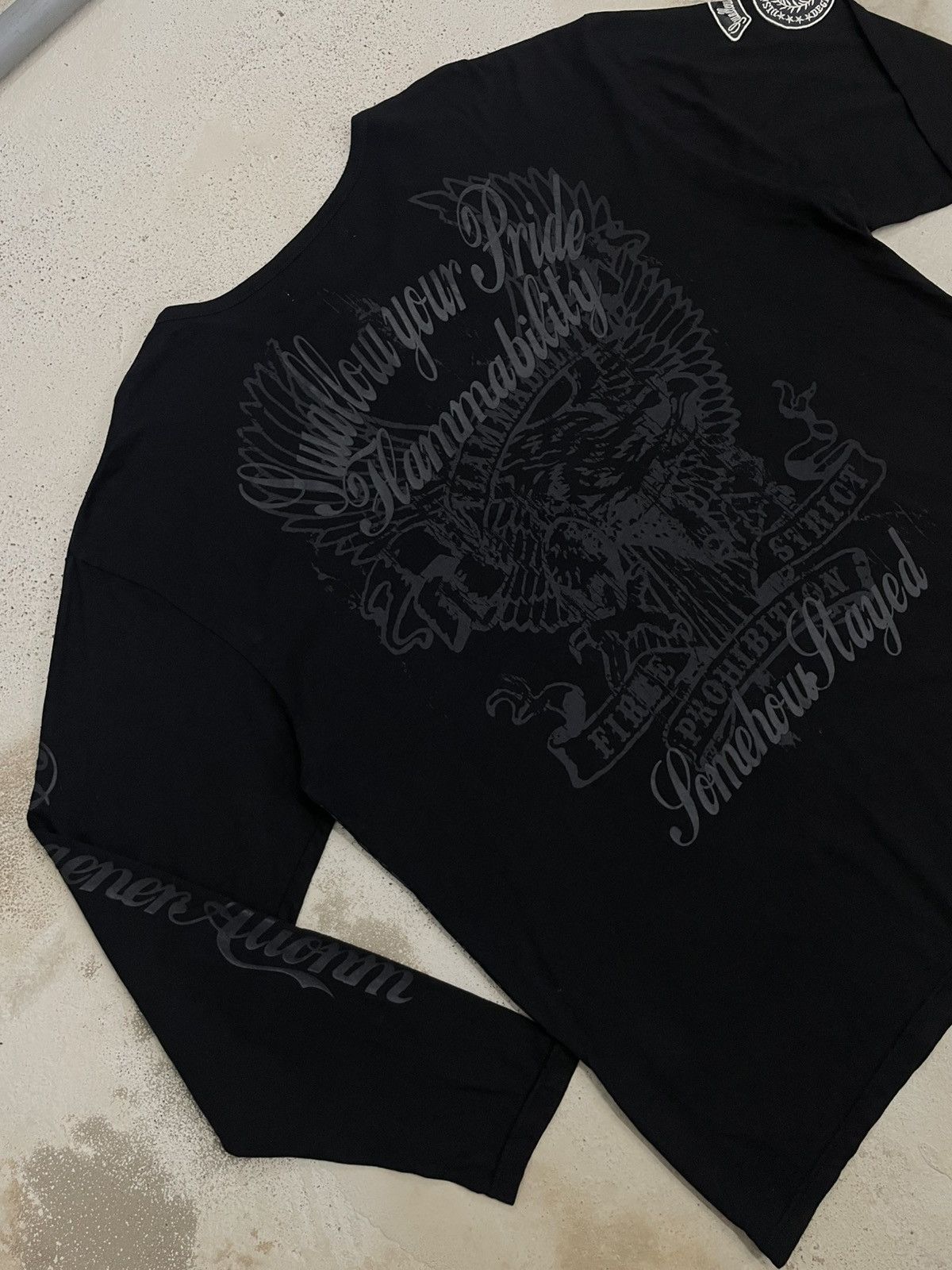 In The Attic In The Attic Gothic Bobber Harley Davidson Vintage Style Size US XXL / EU 58 / 5 - 11 Thumbnail