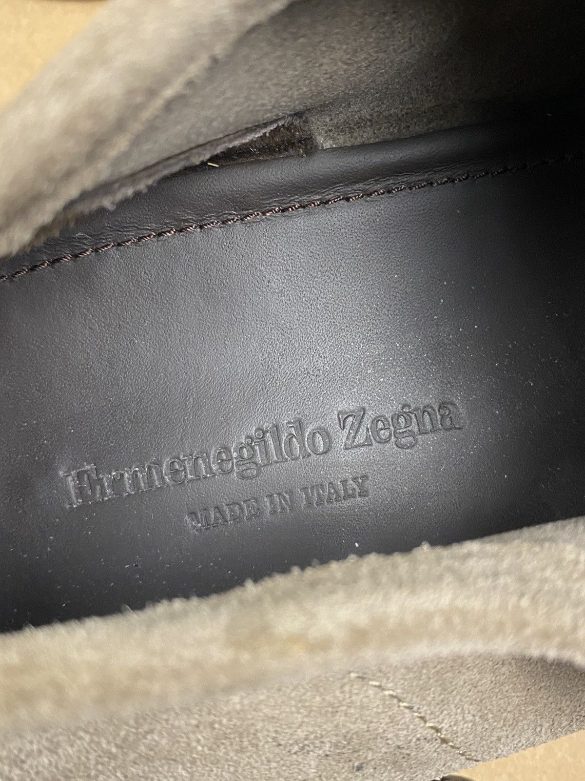 Ermenegildo Zegna Ermenegildo Zegna suede moc toe derby shoes US: 10 1/2 Size US 11.5 / EU 44-45 - 4 Thumbnail