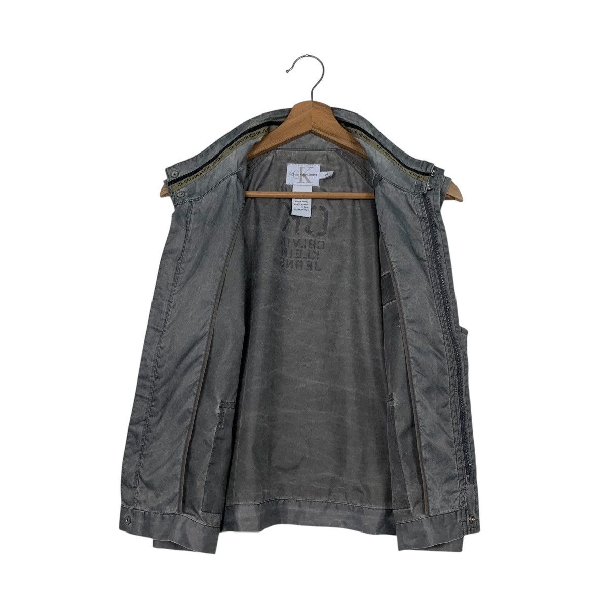 Calvin Klein CALVIN KLEIN JEANS Rusty Gray Nylon Vest #2542-C115 Size US M / EU 48-50 / 2 - 10 Thumbnail