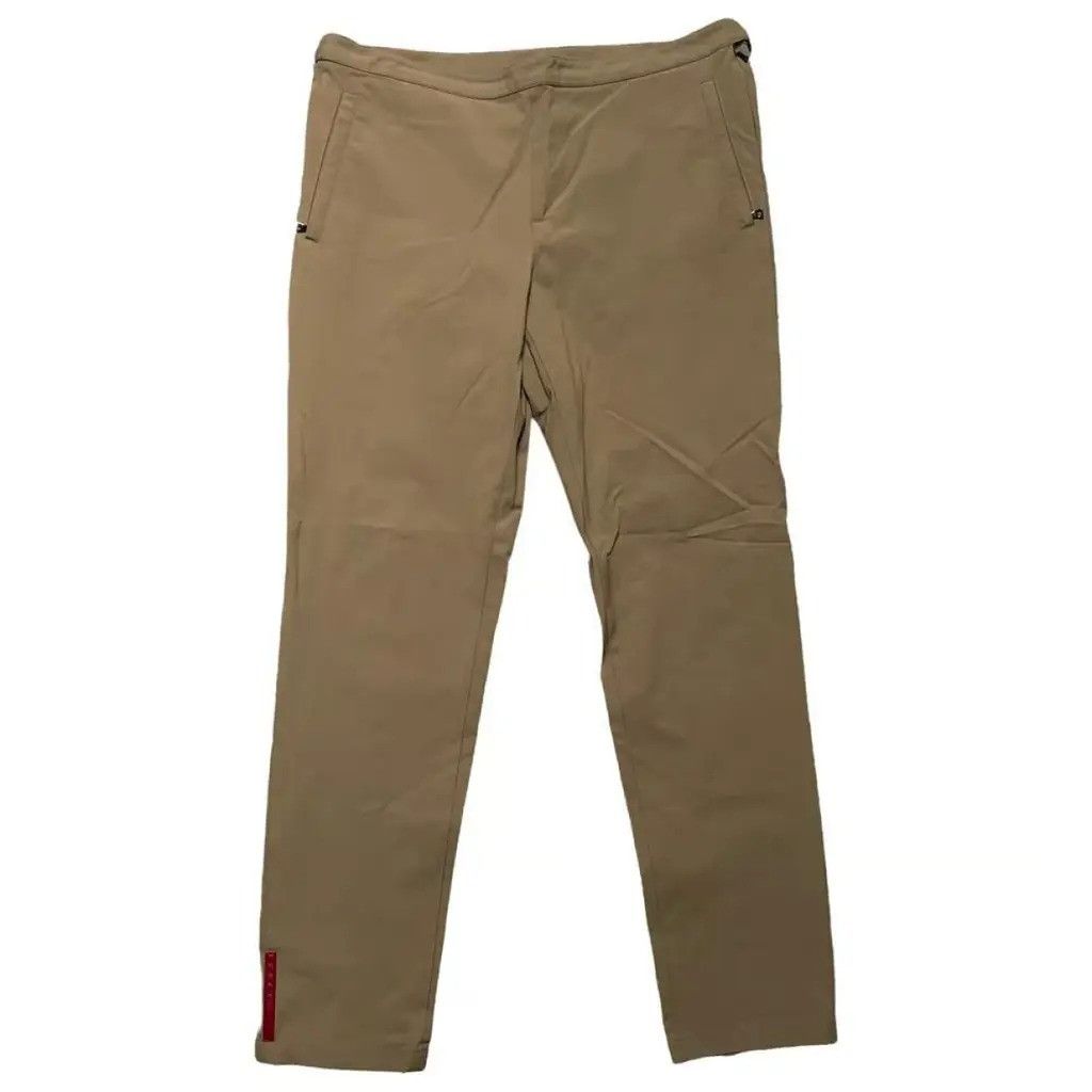 Prada Prada Red Tab Pants Size IT 48 Size 34" / US 12 / IT 48 - 1 Thumbnail