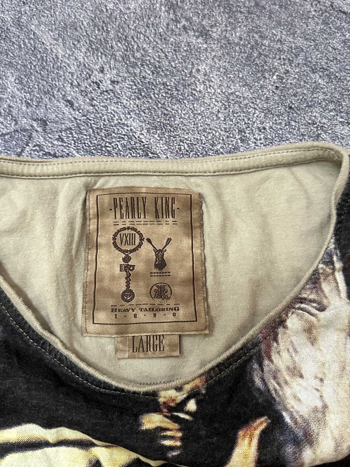 Vintage Vintage Caravaggio’s Nativity Overprinted Art T-Shirt L Size Size US L / EU 52-54 / 3 - 3 Thumbnail