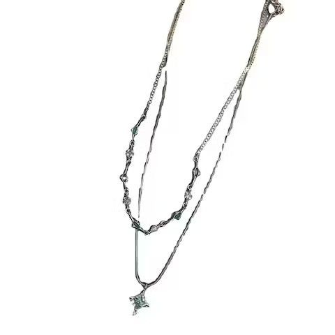 Designer × Vintage Irregular Natural Liquid Lava Necklace Size ONE SIZE - 4 Thumbnail