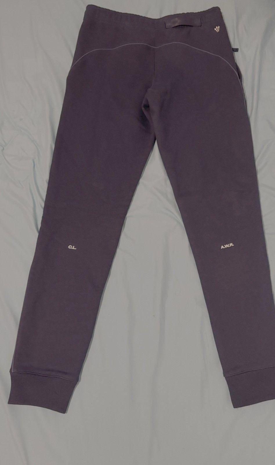 Jordan Brand × NOCTA × Nike Nike x Drake NOCTA Cardinal Stock Fleece Pants/joggers Navy Size US 29 - 4 Thumbnail