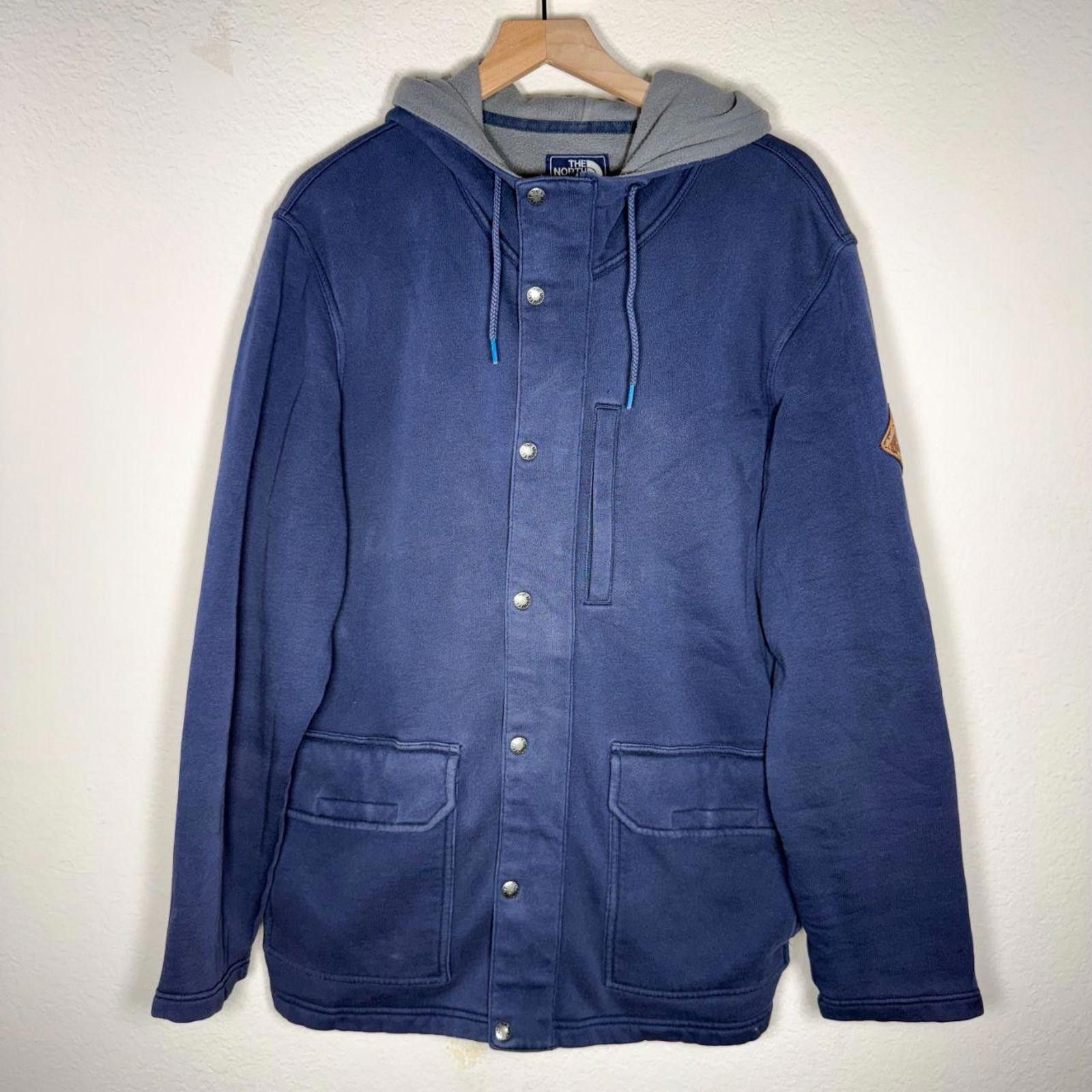 The North Face The North Face Jacket Men's L Navy VTG Fleece Lining Size US L / EU 52-54 / 3 - 1 Thumbnail
