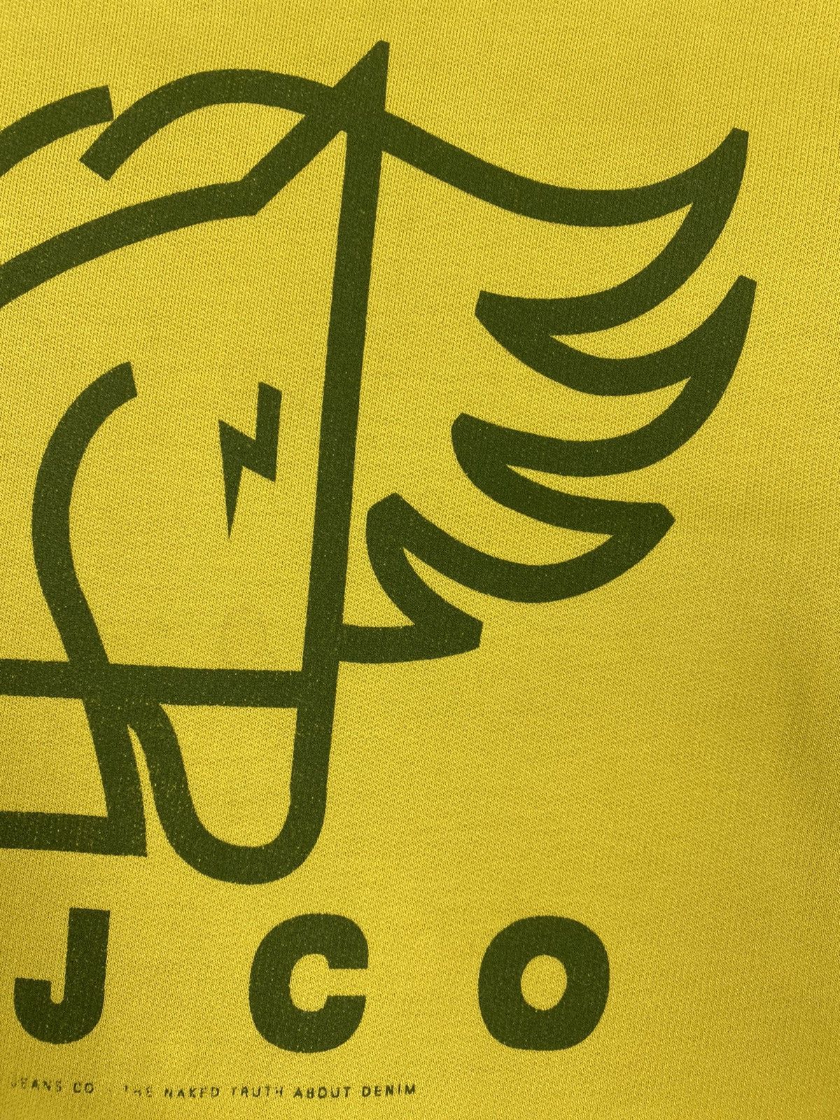 Nudie Jeans Nudie Jeans Big Logo Yellow Sweatshirt Size M Size US M / EU 48-50 / 2 - 8 Thumbnail