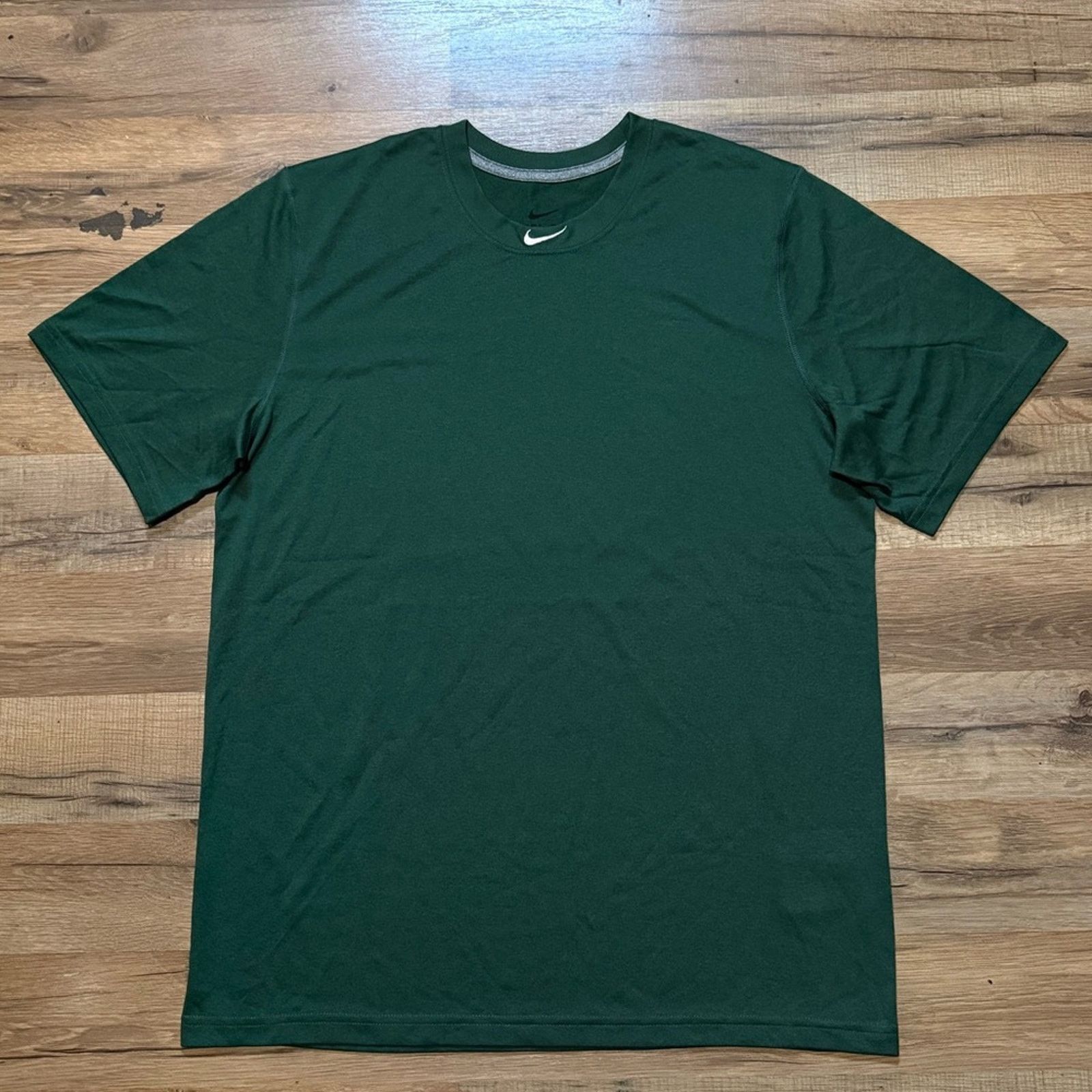 Nike 2010 Nike Center Swoosh Collar Dri-Fit Short Sleeve Size US M / EU 48-50 / 2 - 1 Thumbnail