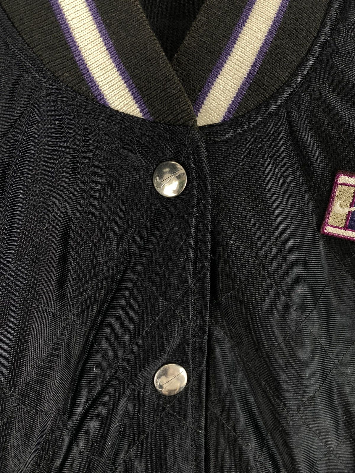 Nike Vintage 90’s Nike Quilted varsity Jacket Size XS / US 0-2 / IT 36-38 - 11 Thumbnail