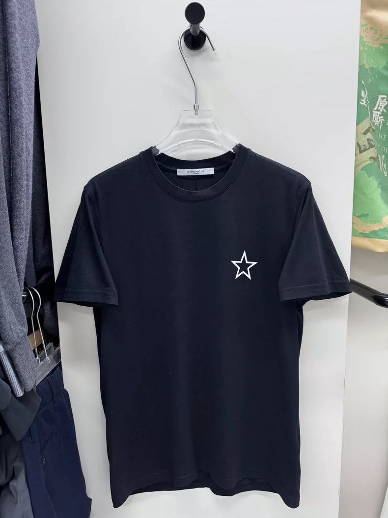 Givenchy Givenchy White Star Print Short Sleeve T-Shirt Size US M / EU 48-50 / 2 - 1 Thumbnail