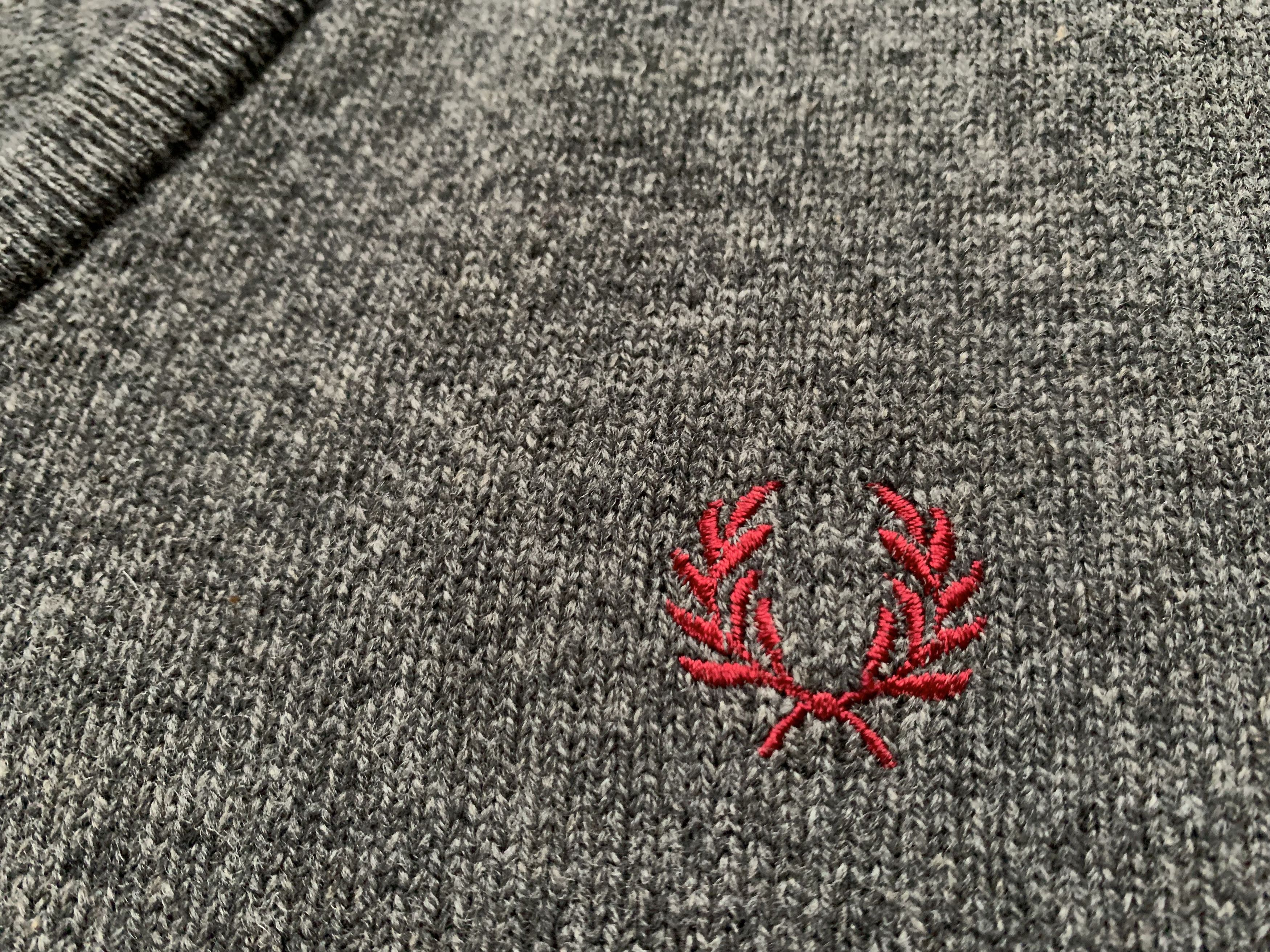 Fred Perry Fred Perry Lambs Wool V Neck Sweater Pullover Size US L / EU 52-54 / 3 - 6 Thumbnail
