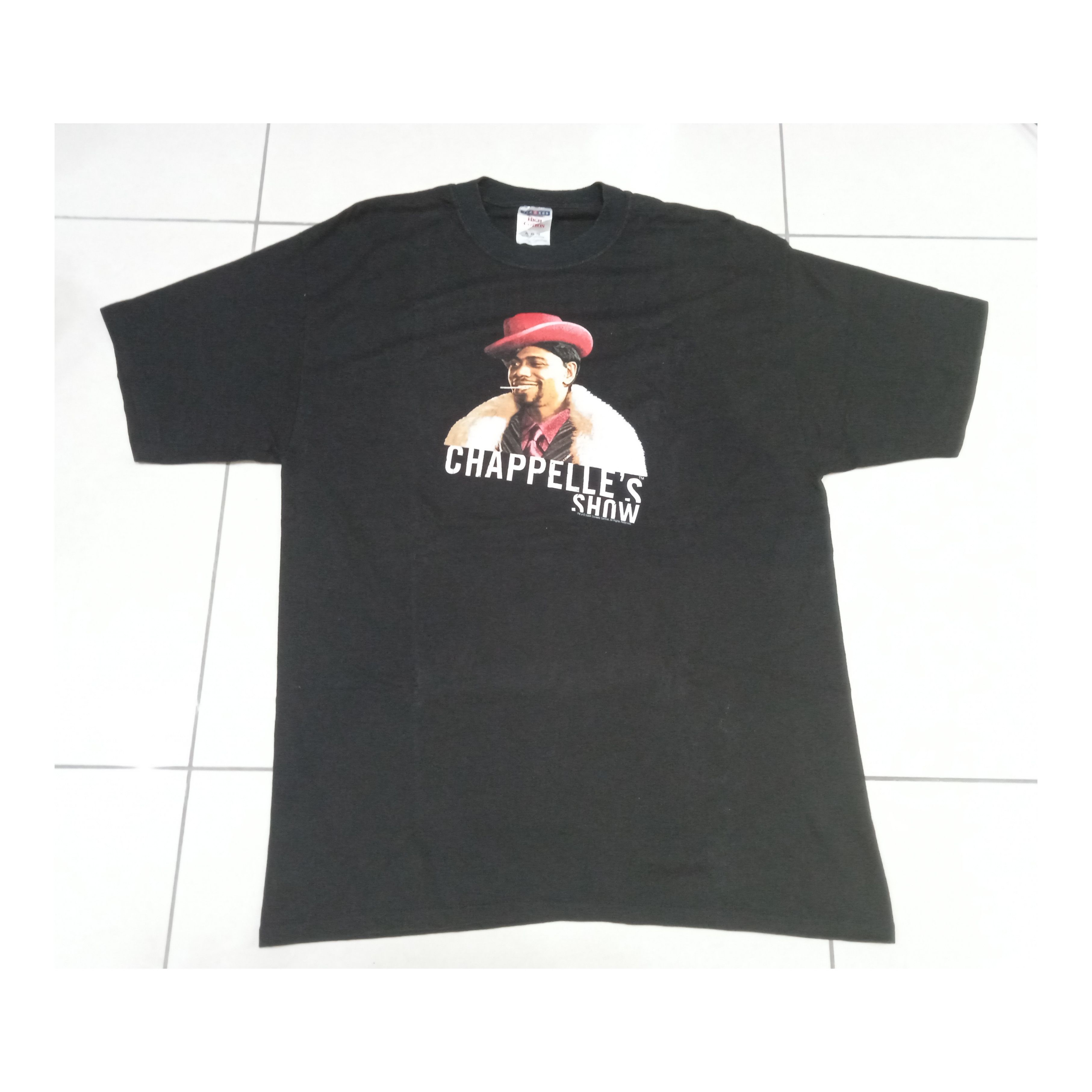 Vintage Vintage 00s Dave Chappelle Show 2004 Comedy Central T-Shirt Size US XL / EU 56 / 4 - 1 Thumbnail