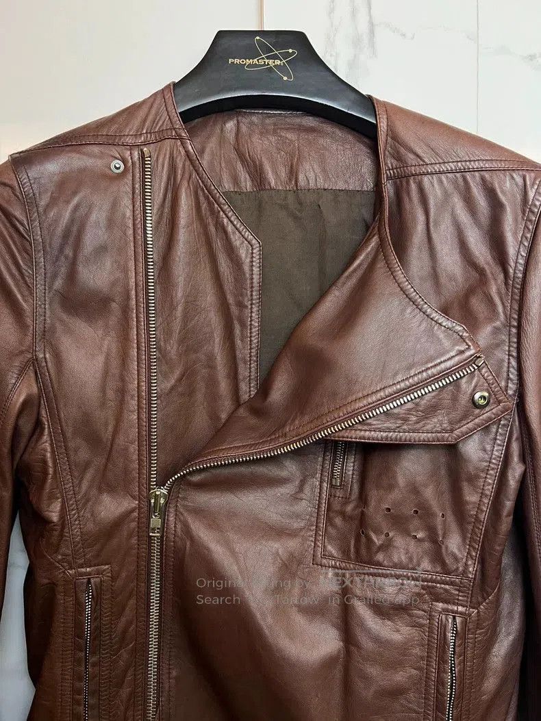 Rick Owens Rick Owens Bloody sheepskin leather jacket. Size US L / EU 52-54 / 3 - 6 Thumbnail