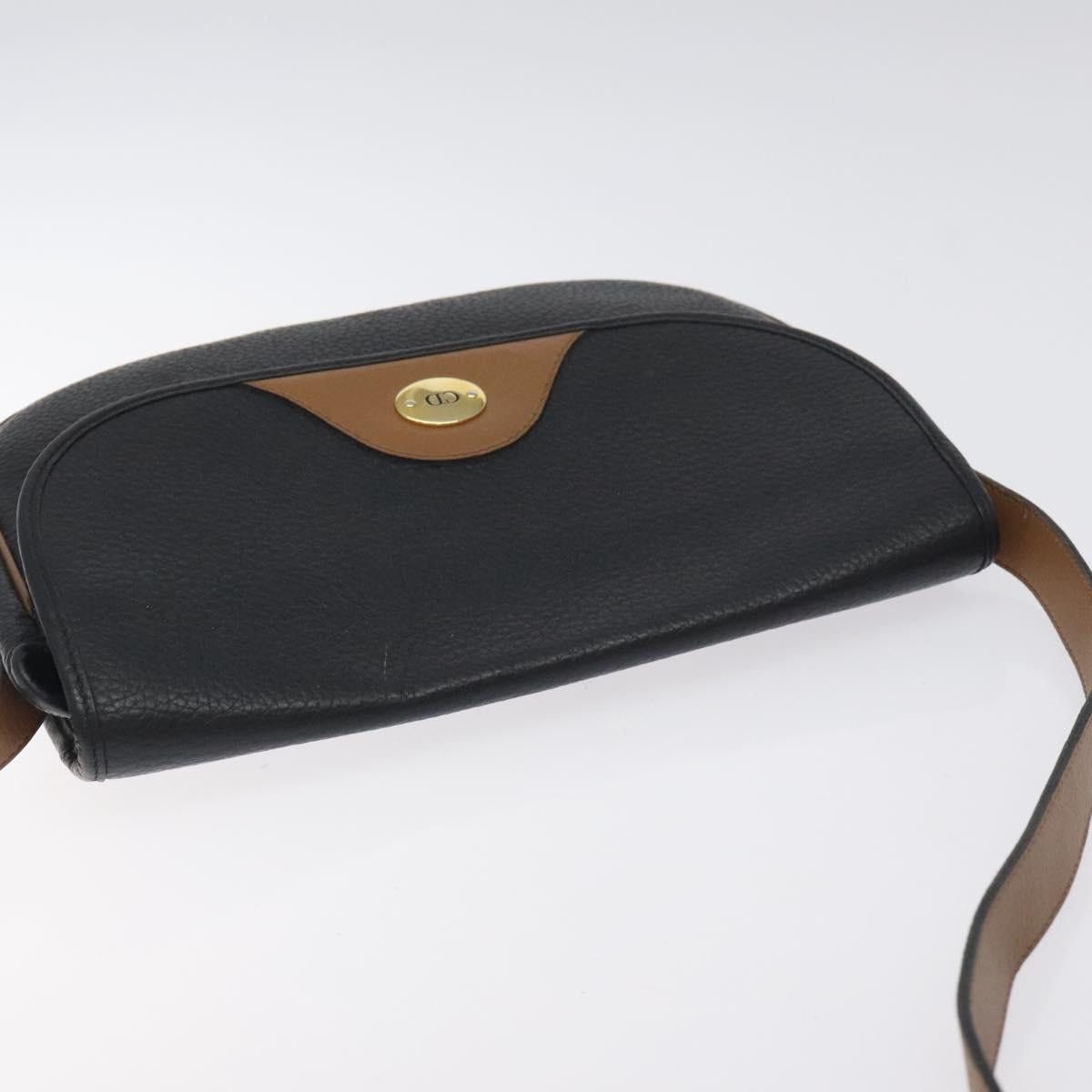 Dior DIOR Shoulder Bag Leather Black Gold Size ONE SIZE - 6 Thumbnail