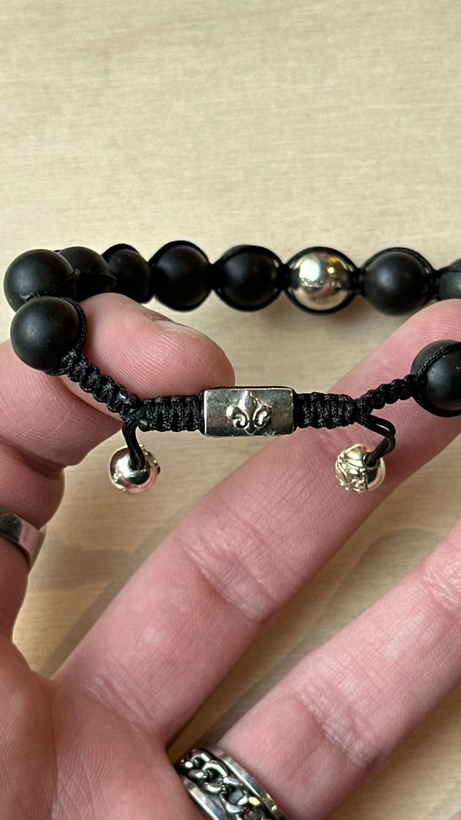 Nialaya Nialaya Bracelet – Sterling Silver 925, Black Lava Stone Size ONE SIZE - 4 Thumbnail