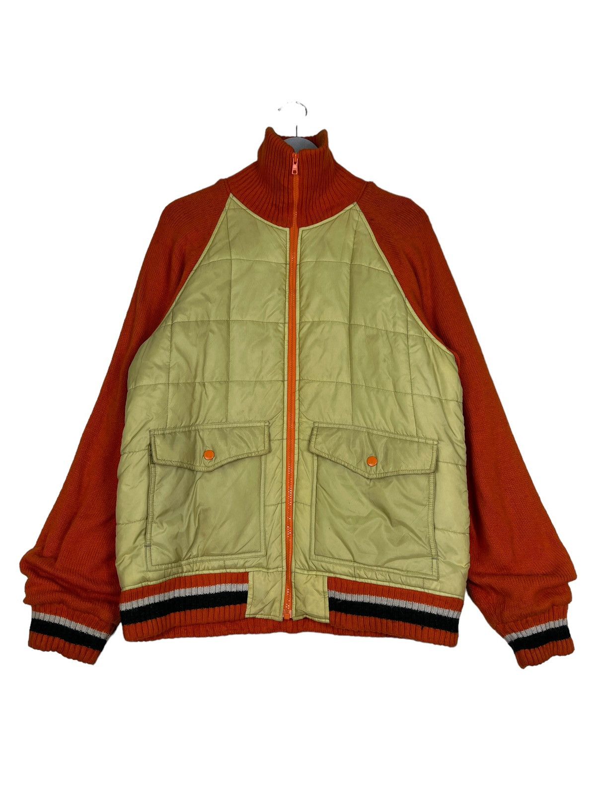Japanese Brand 🔥 GENERATE QUILTED BOMBER JACKET Size US M / EU 48-50 / 2 - 2 Thumbnail