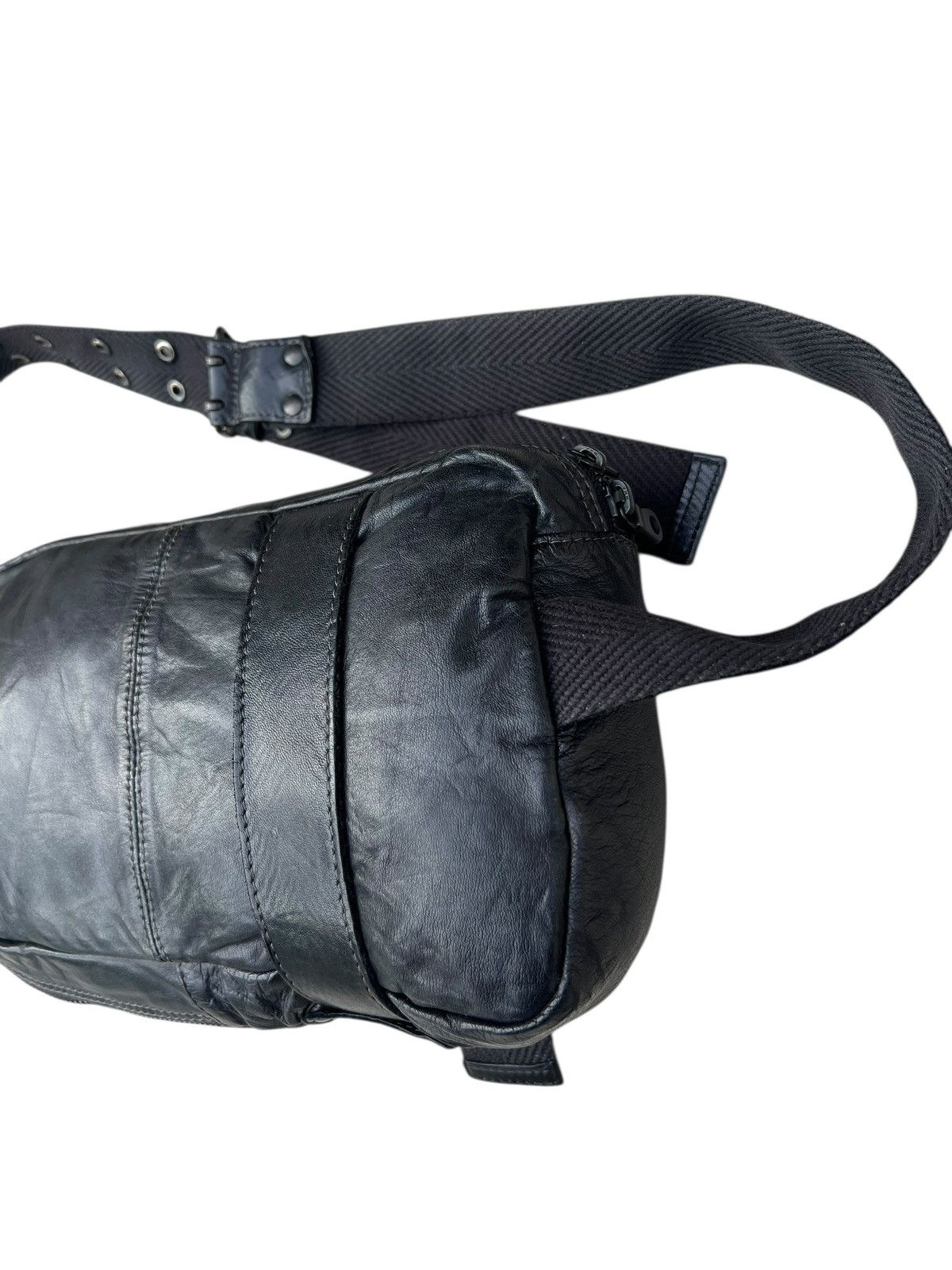 Leather Zer Japan Black Nappa Leather Bag Crossbody Size ONE SIZE - 10 Thumbnail