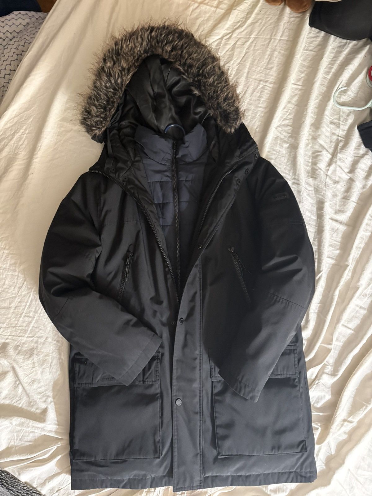 Michael Kors Michael Kors Men's Heavyweight Hooded Snorkel Parka Size US S / EU 44-46 / 1 - 1 Thumbnail