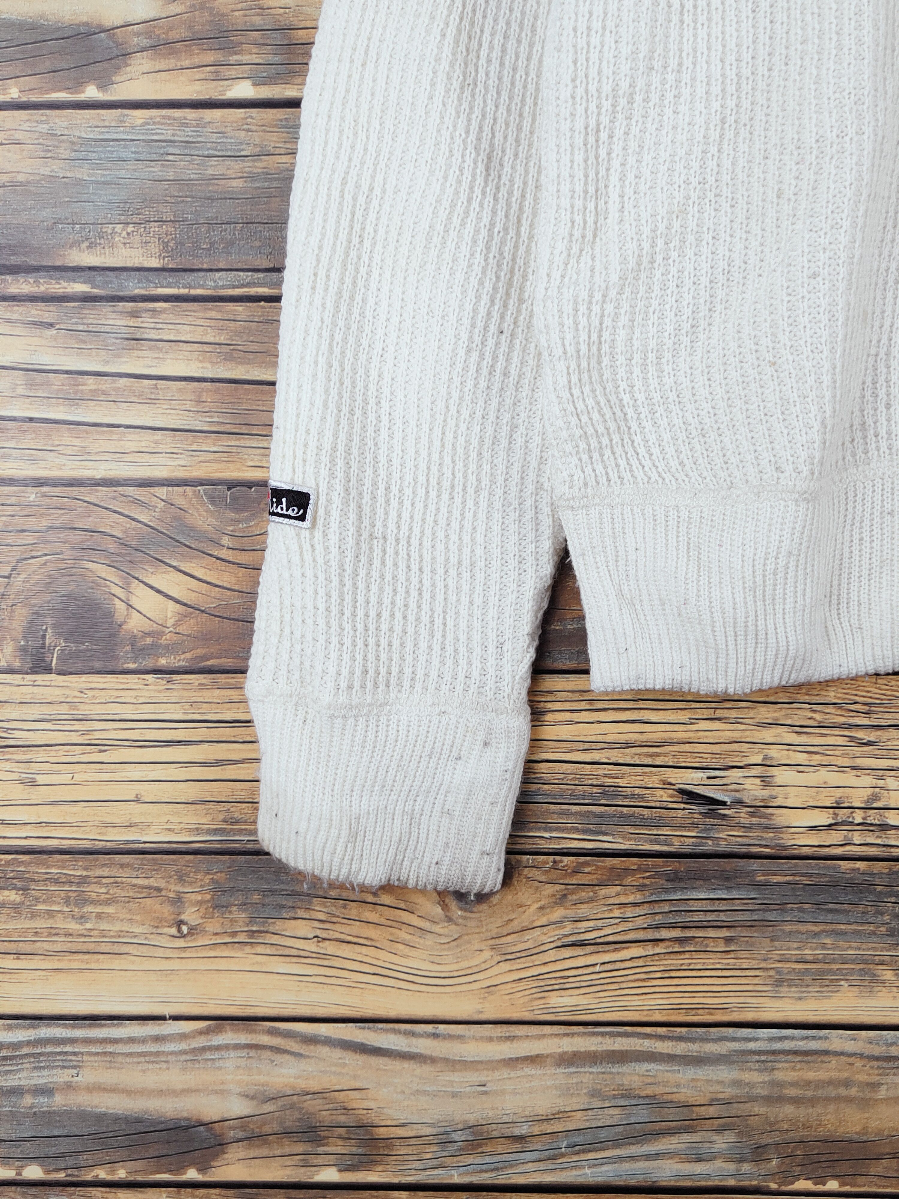 Champion Champion Ivory Letit Ride Knitwear Sweatshirts #W1175 Size US M / EU 48-50 / 2 - 4 Thumbnail