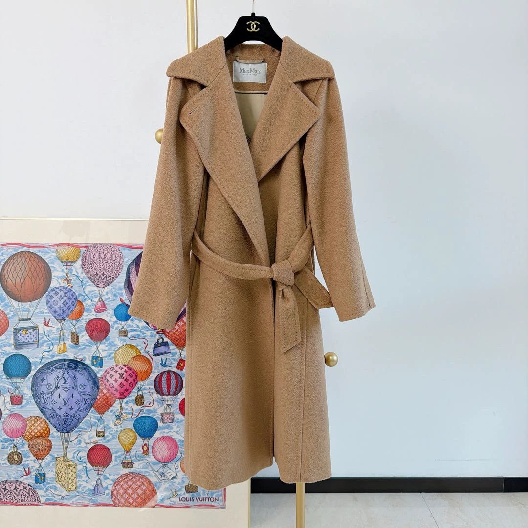 Max Mara Maxmara Camel Hair Coat F34 1417 Size XS / US 0-2 / IT 36-38 - 1 Thumbnail