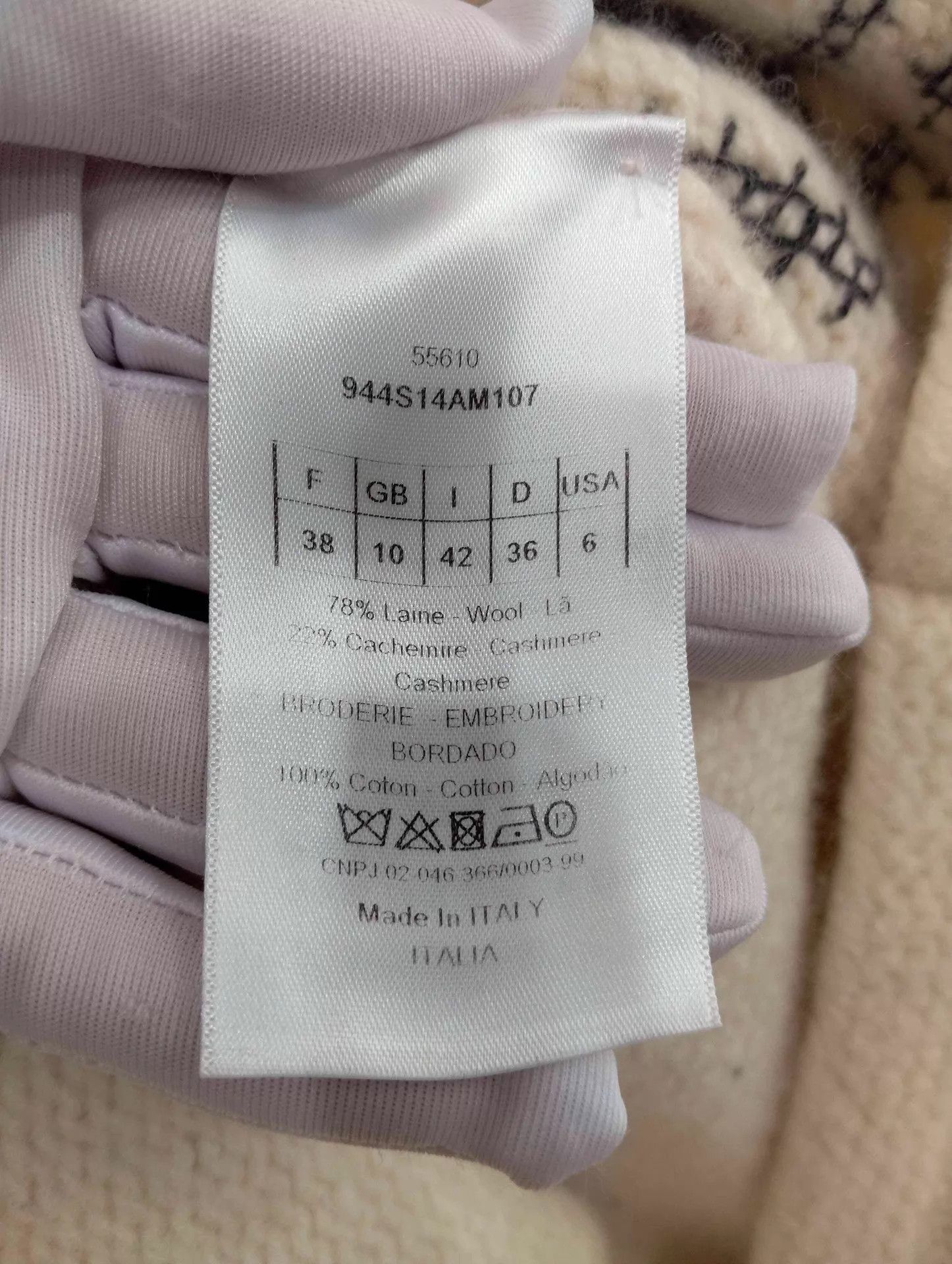 Dior Dior Cashmere Turtleneck Sweater No Logo FR 38 Size S / US 4 / IT 40 - 3 Thumbnail