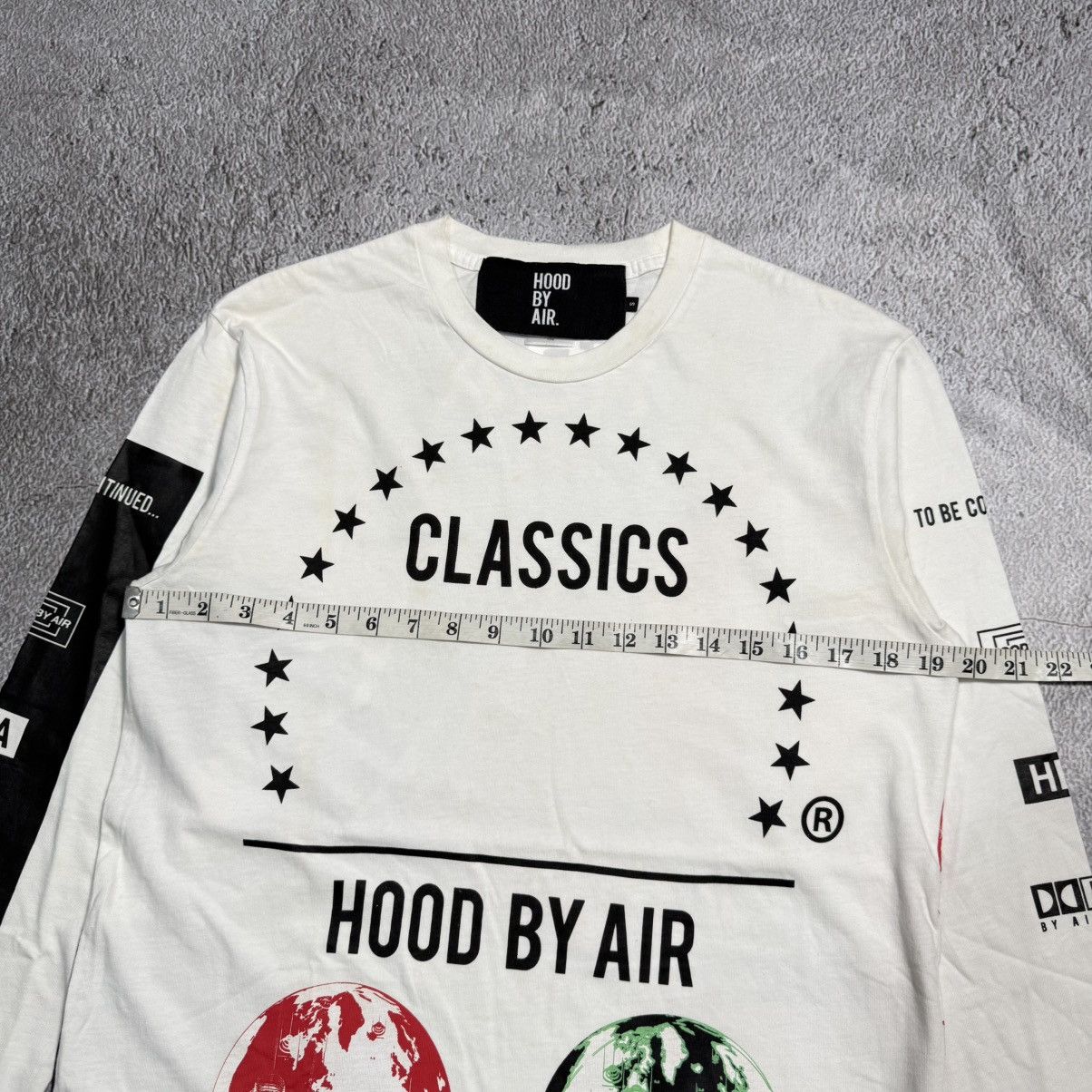 Hood By Air Hood By Air Globes Longsleeve Size US M / EU 48-50 / 2 - 5 Thumbnail