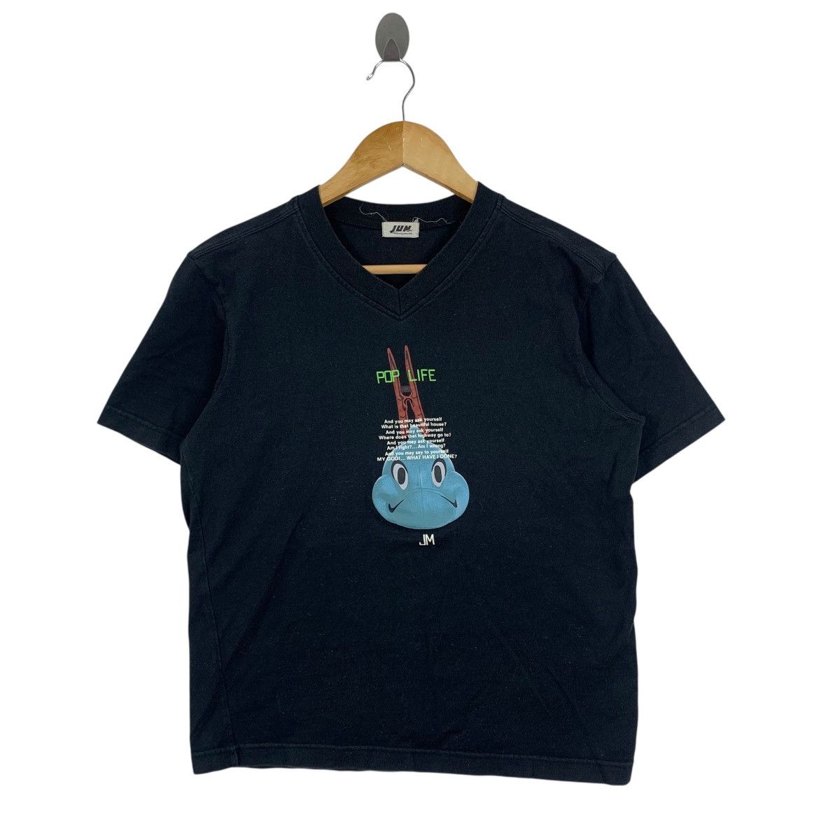 JUN MEN Vintage 90s JM JUN MEN Pop Life Cartoon JapaneseBrand Tshirt Size US S / EU 44-46 / 1 - 1 Thumbnail