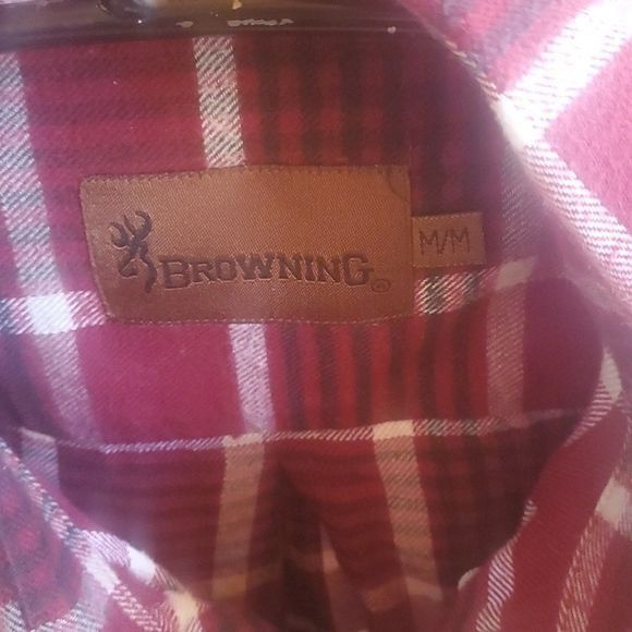 Vintage Browning Super Naturals Long Slv Plaid Casual Button Down Sz Size US M / EU 48-50 / 2 - 3 Thumbnail