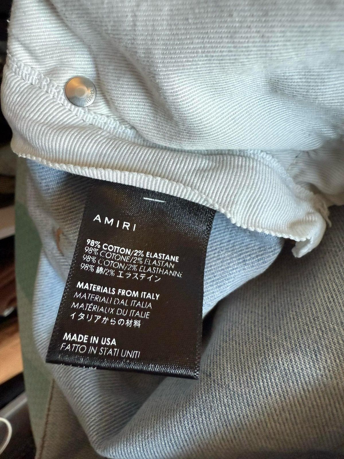 Amiri Amiri Thrasher jeans Size US 34 / EU 50 - 8 Thumbnail