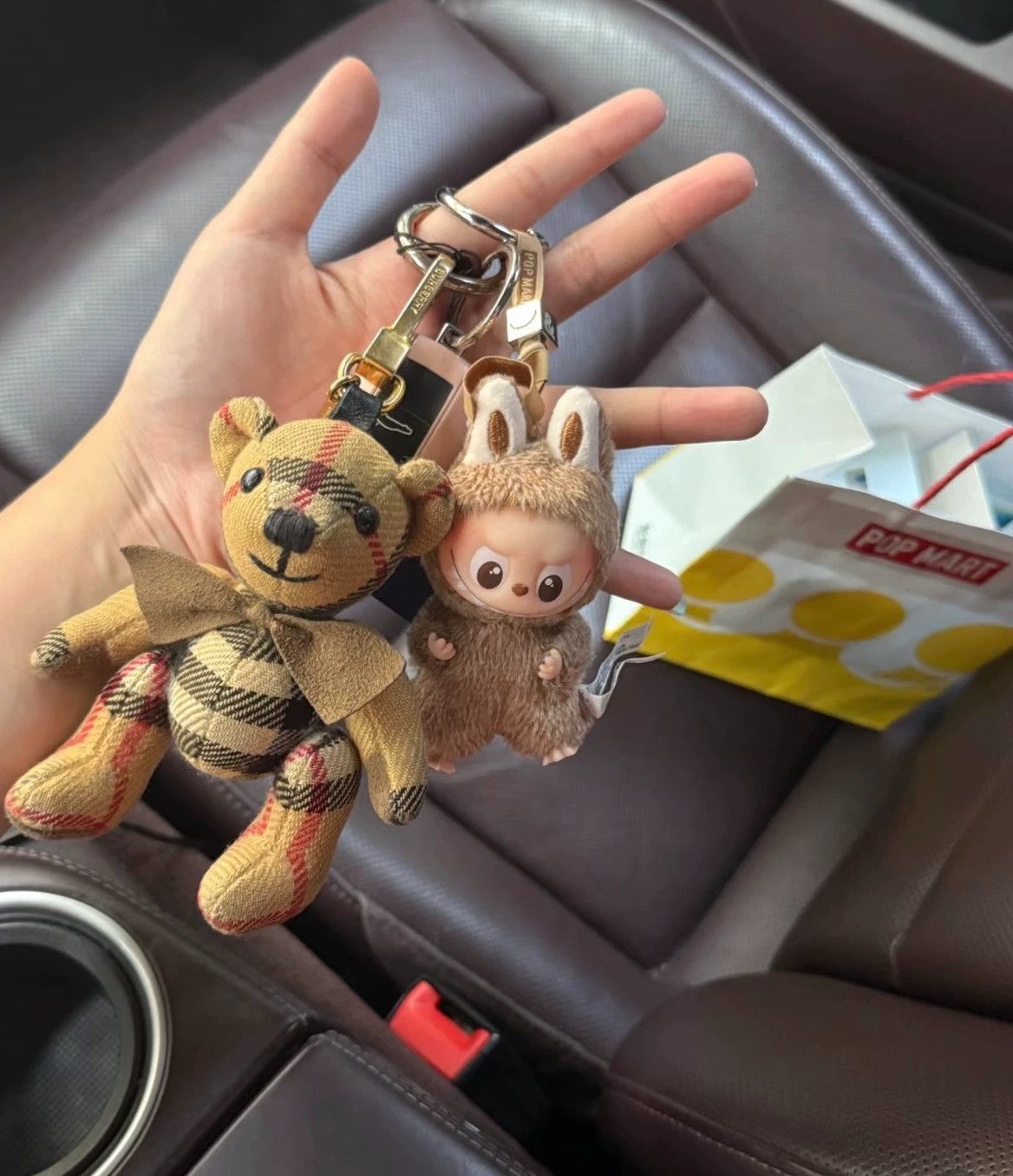 Burberry Burberry Teddy Bear Keychain Size ONE SIZE - 9 Thumbnail