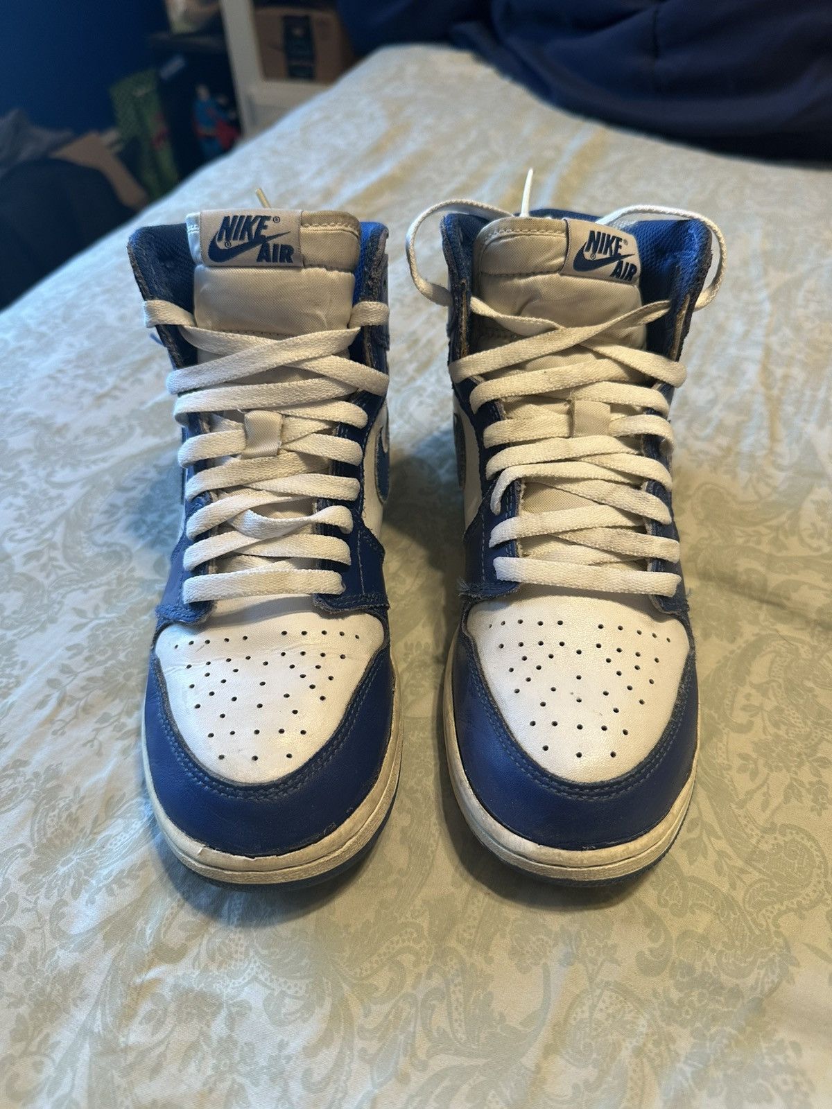 Jordan Brand Jordan 1 “Storm Blue” Size 7Y Size US 7 / EU 40 - 3 Thumbnail