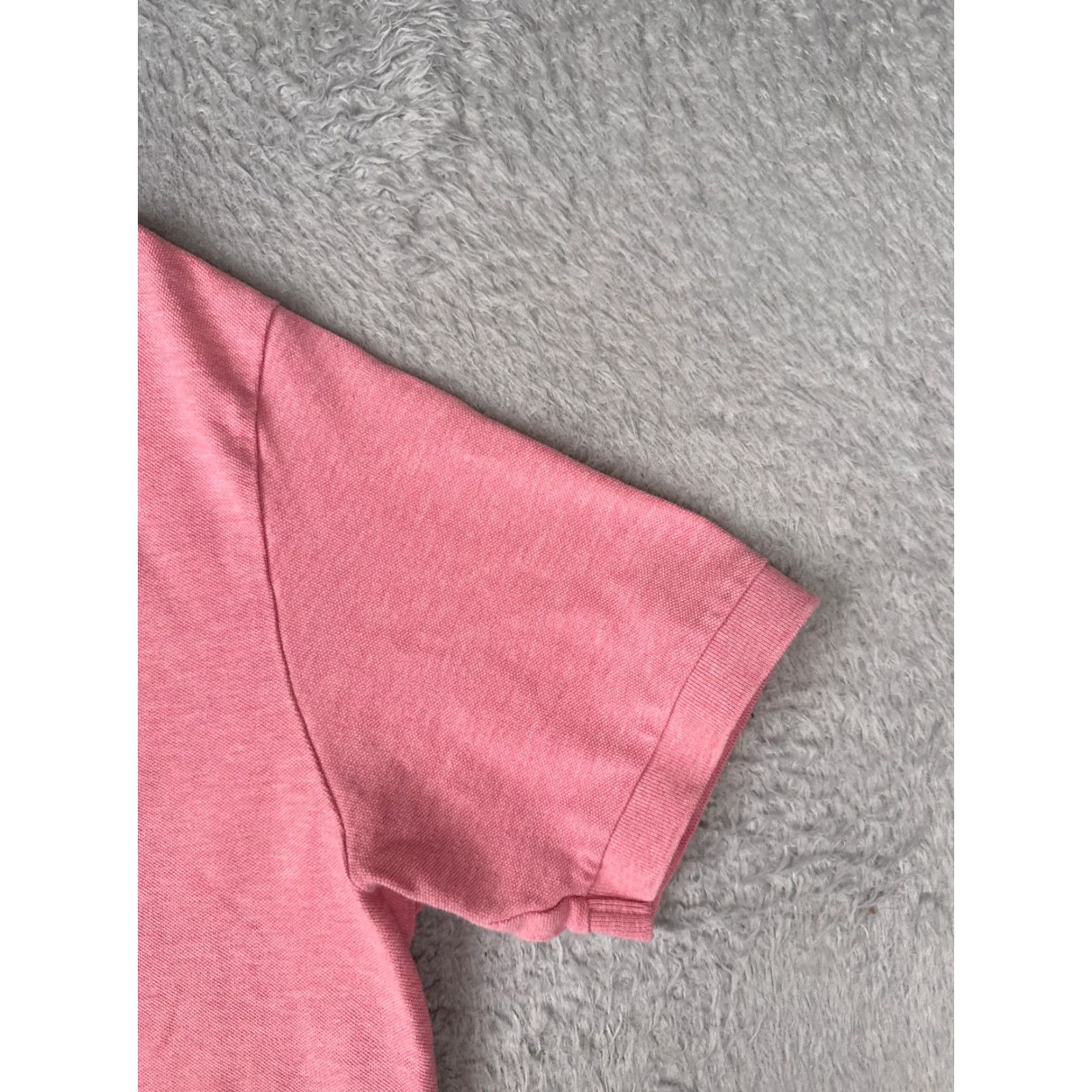 Ralph Lauren VINTAGE Nike Polo Shirt Men XL Pink Short Sleeve Cotton READ Size US XL / EU 56 / 4 - 2 Thumbnail