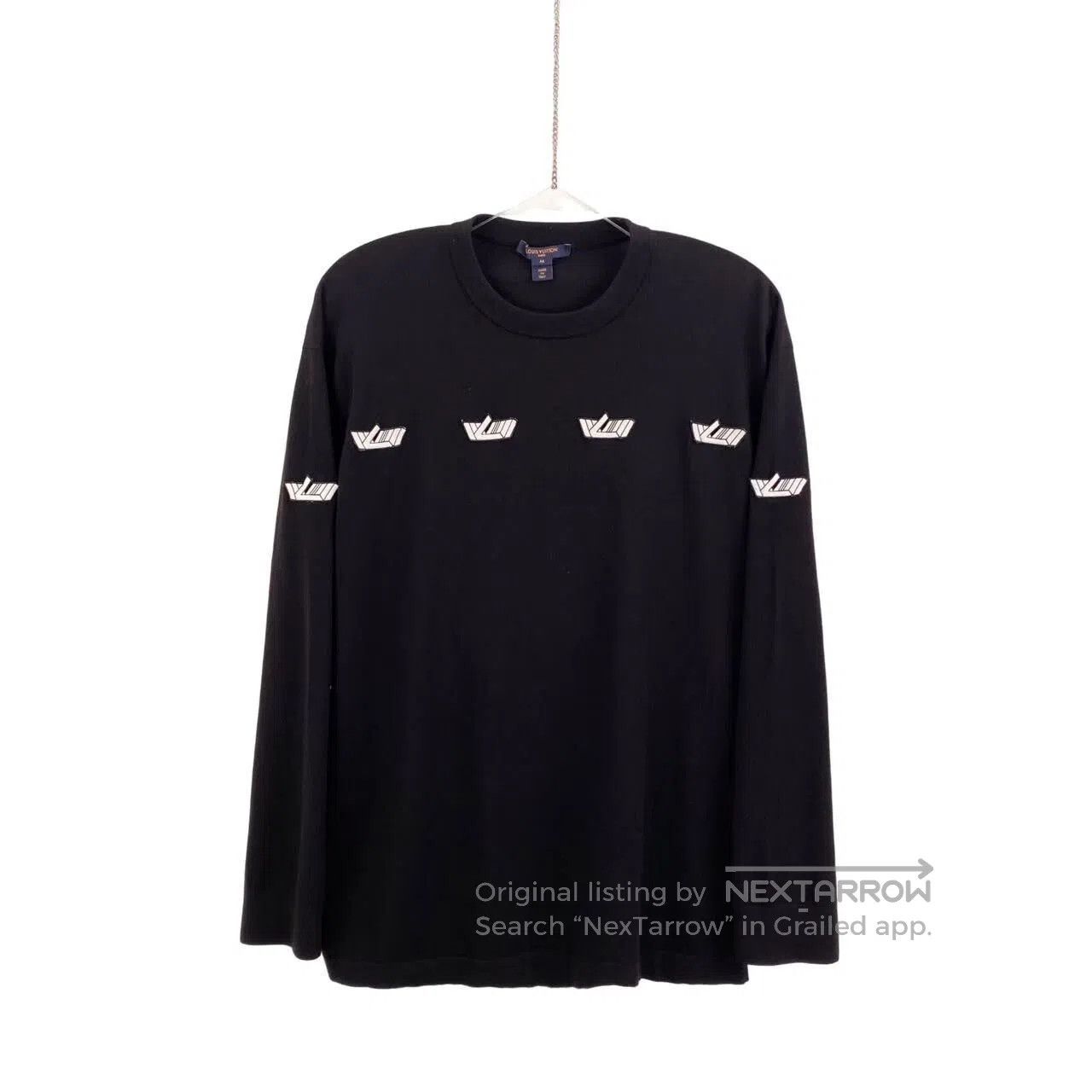Louis Vuitton Louis Vuitton Small embroidered logo knitted top| Size M / US 6-8 / IT 42-44 - 1 Thumbnail