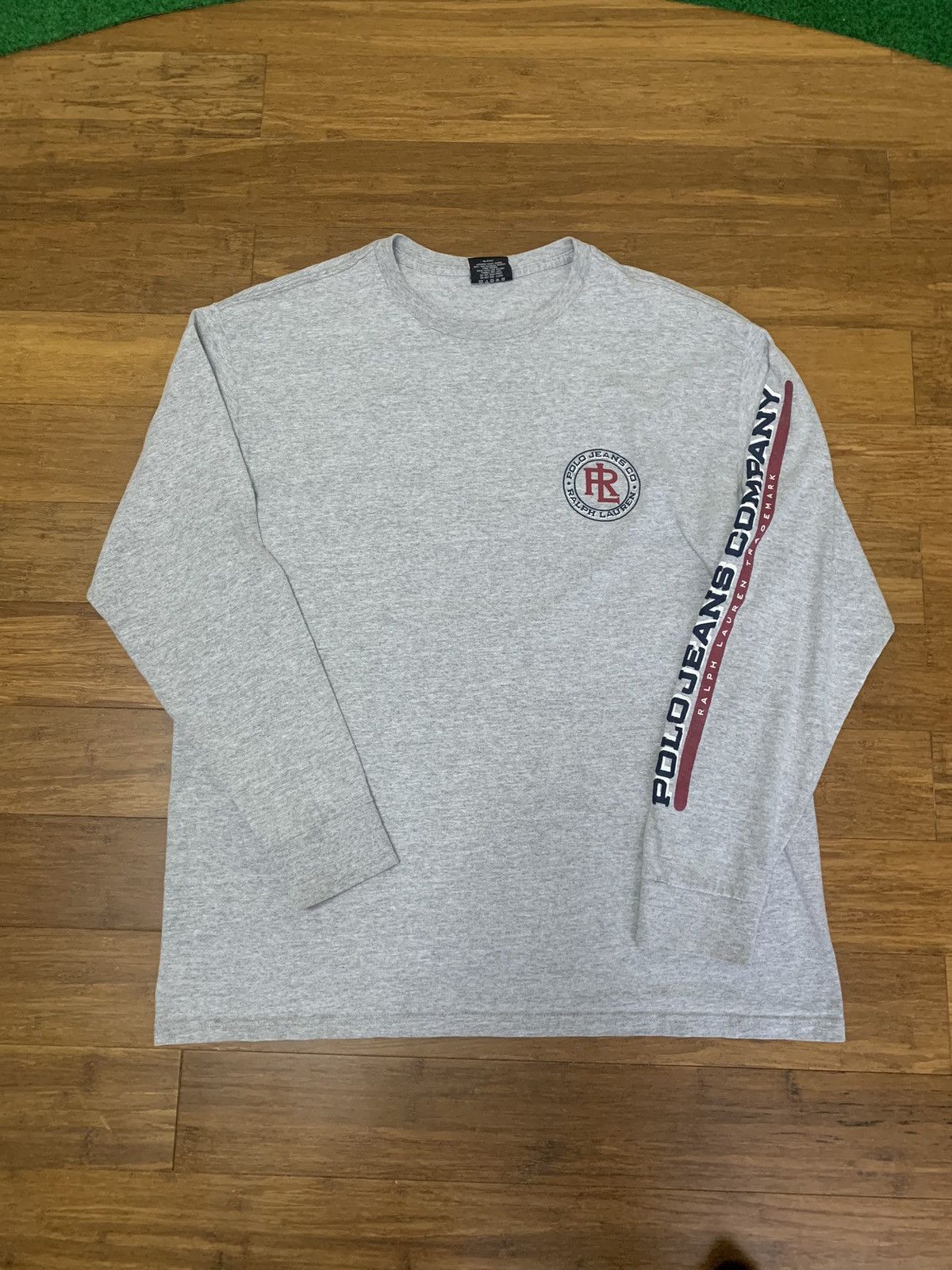 Ralph Lauren × Vintage Ralph Lauren Polo Jeans Double Sided Long Sleeve Shirt Size US L / EU 52-54 / 3 - 1 Thumbnail