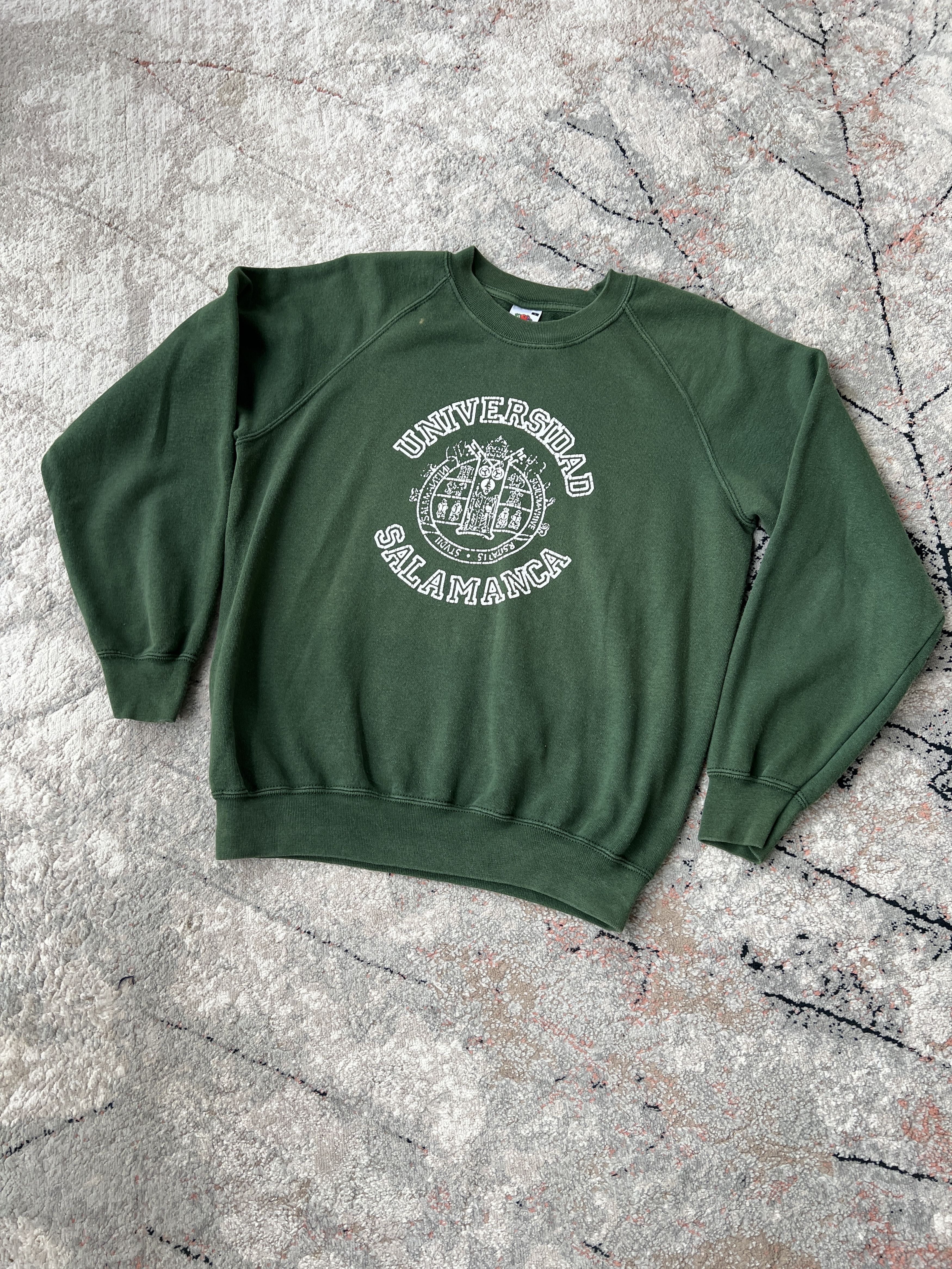 Fruit Of The Loom Universidad Salamanca Vintage Sweatshirt Size US S / EU 44-46 / 1 - 1 Thumbnail