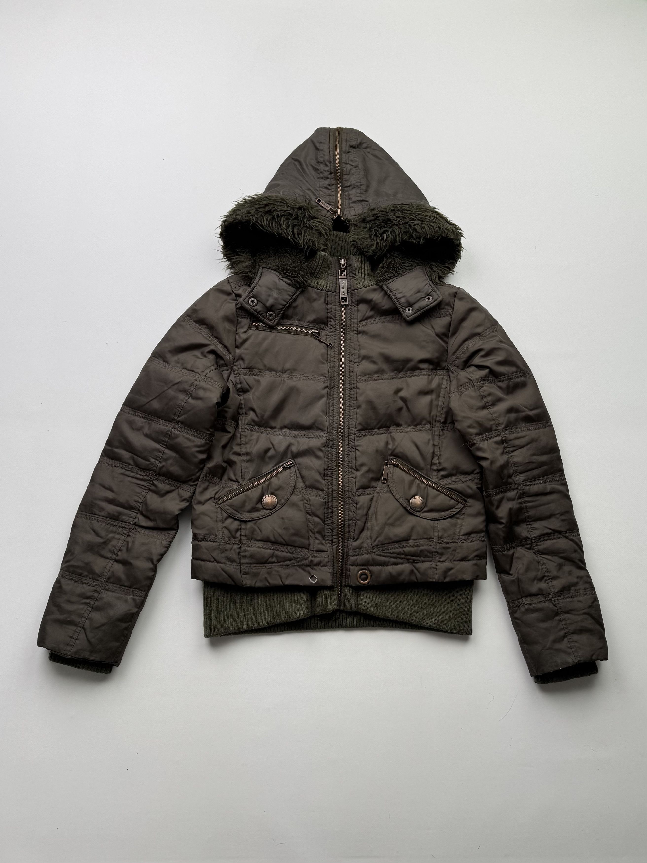Japanese Brand Vintage Cropped Jacket With Zippers B723(V75)E2 Size M / US 6-8 / IT 42-44 - 1 Thumbnail