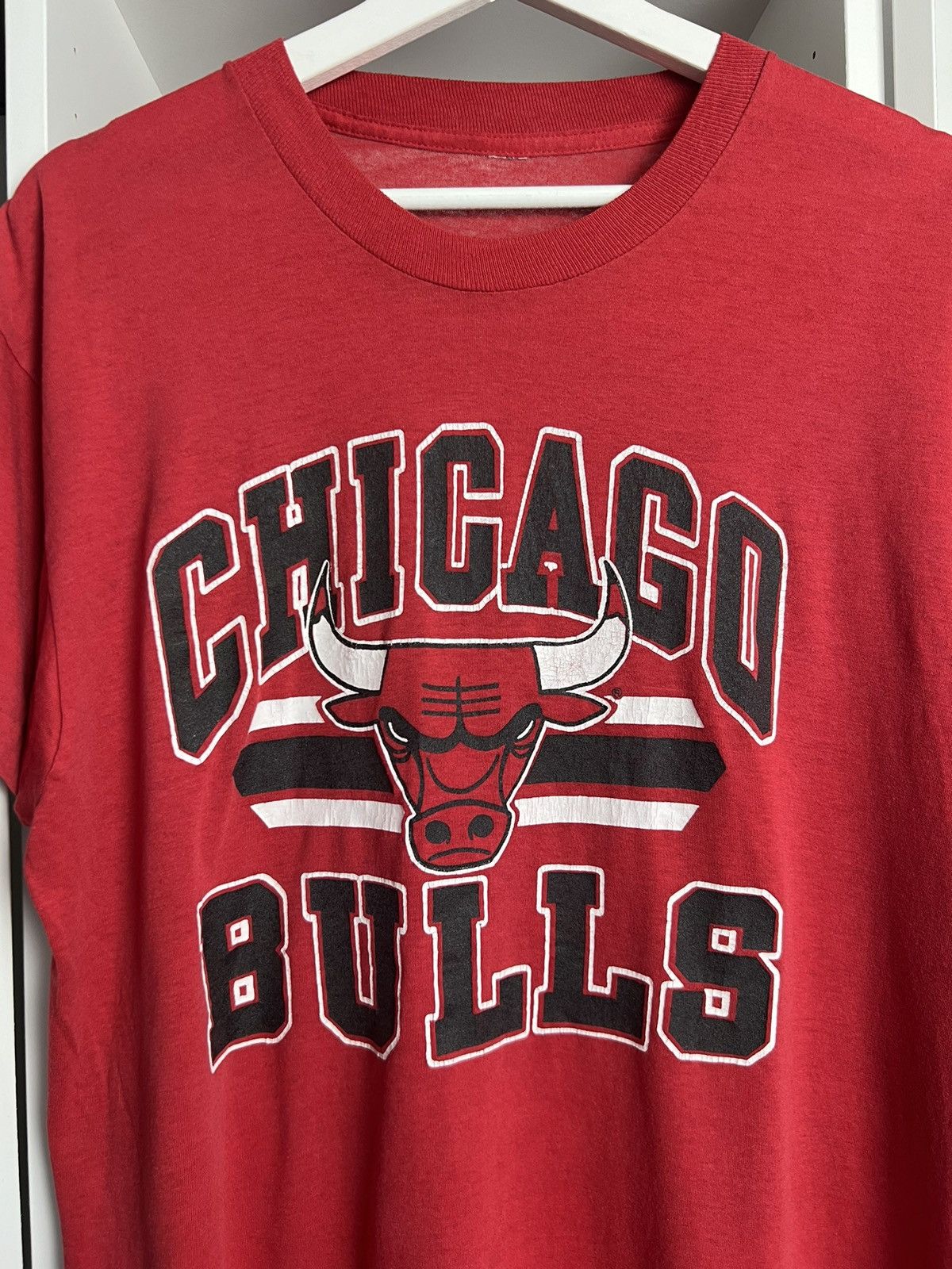 NBA × Vintage Vintage 90s Chicago Bulls single stitch t-shirt M NBA y2k 00s Size US M / EU 48-50 / 2 - 3 Thumbnail