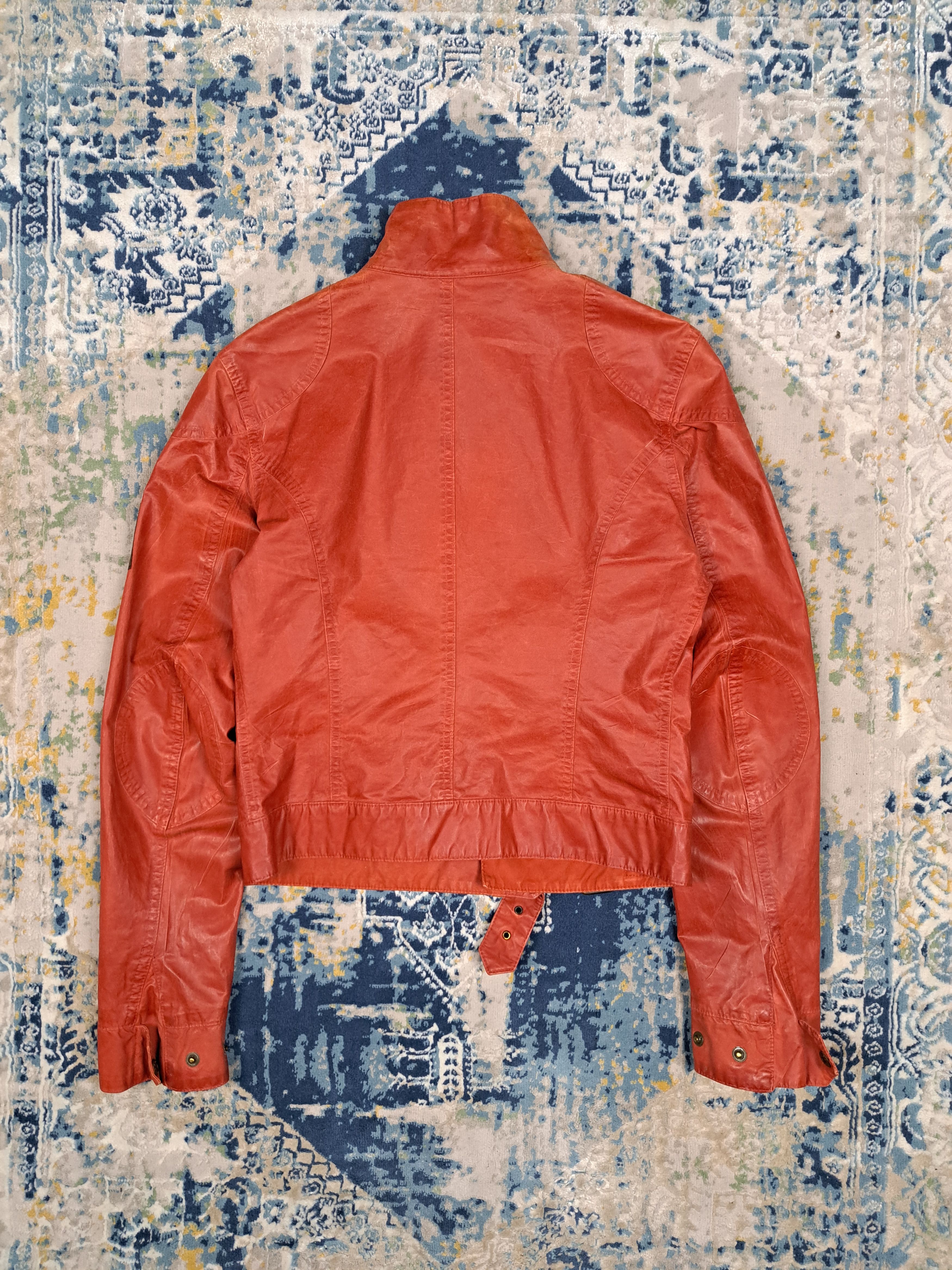 Belstaff Belstaff Gold Label Cropped Waxed Jacket Moto Ramones Size M / US 6-8 / IT 42-44 - 10 Thumbnail