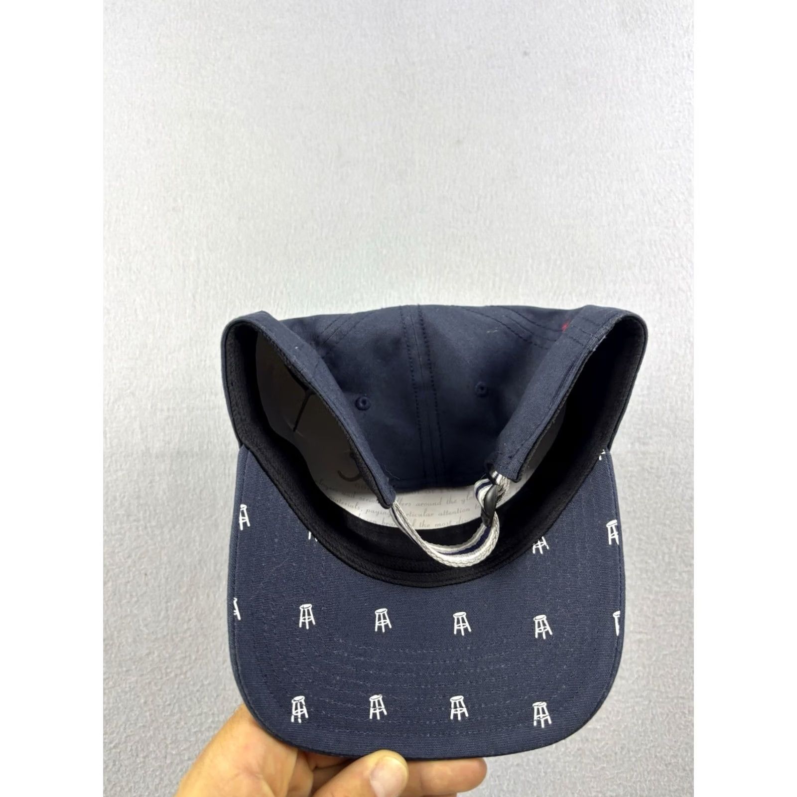 Titleist Titleist Barstool Sports Slideback Hat Blue One Size Adjustable 6 Panel Mens Baseball Cap Outdoor Adjustable Casual Travel Summer Spring Fall Size ONE SIZE - 4 Thumbnail