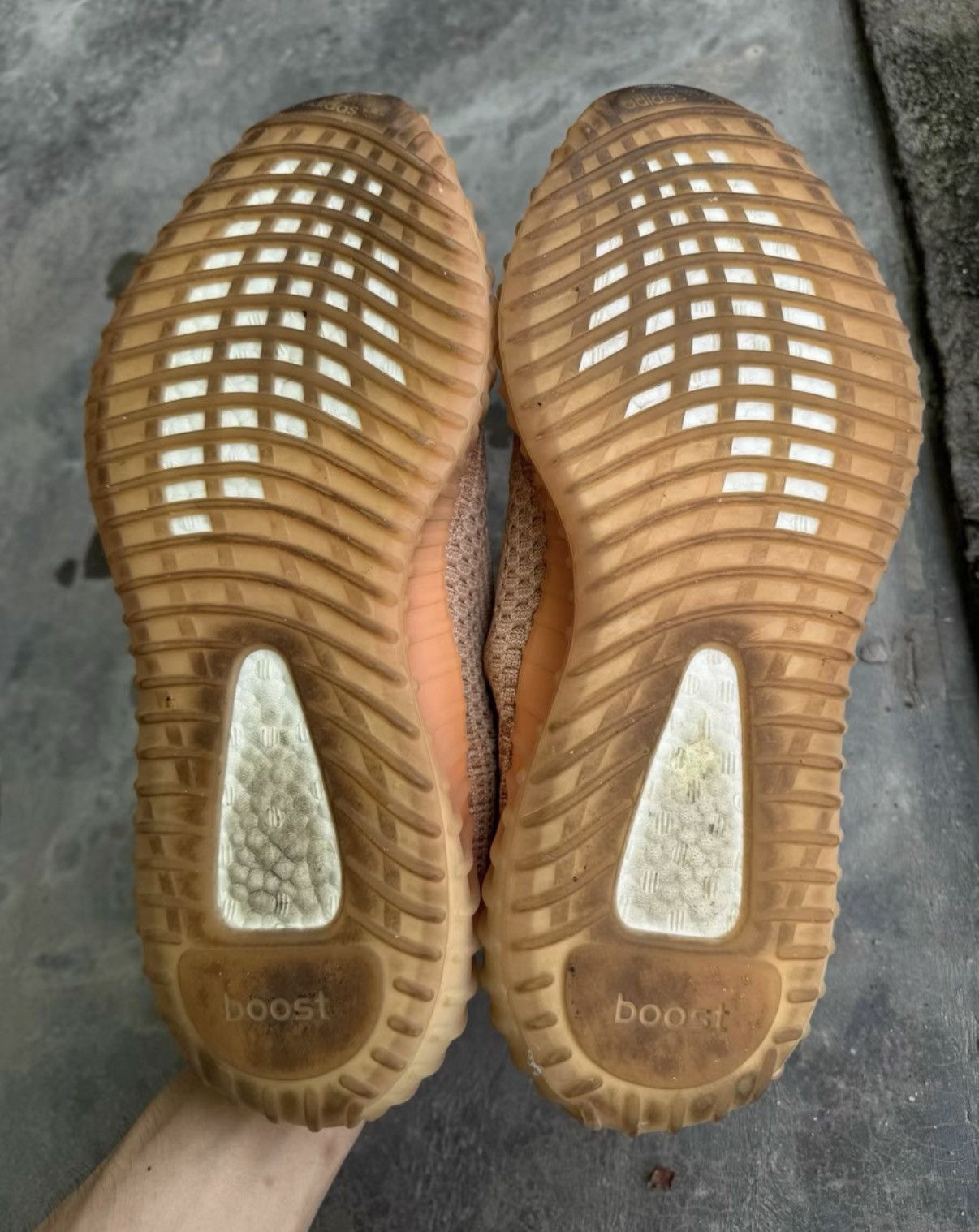 Adidas Adidas Yeezy 350 Clay EG7490 K37 Size US 11.5 / EU 44-45 - 6 Thumbnail