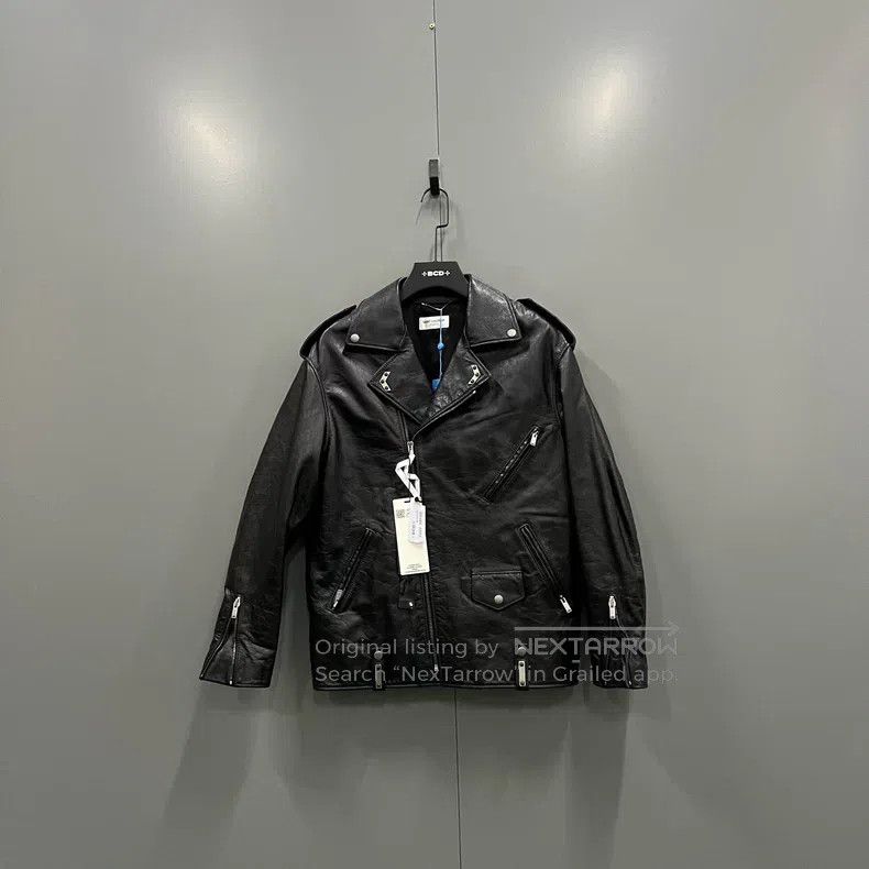 Saint Laurent Paris Saint Laurent Paris Black multi-zipper motorcycle jacket Size XS / US 0-2 / IT 36-38 - 1 Thumbnail