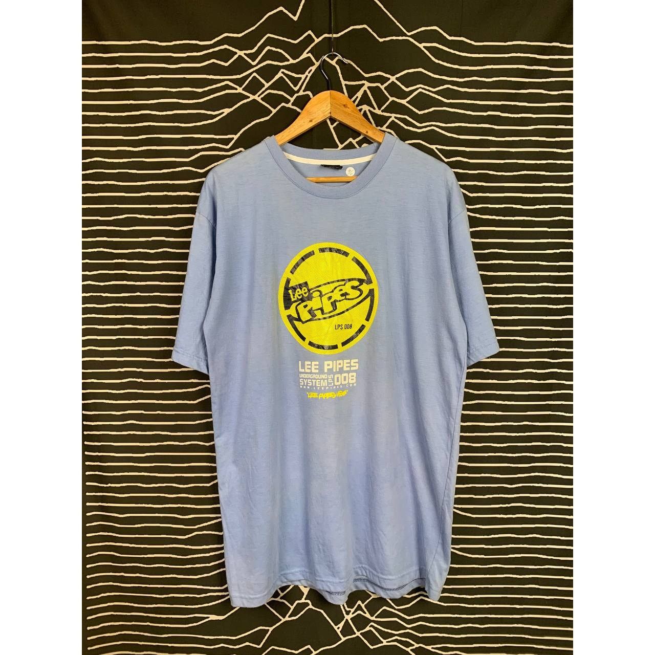 Lee Vtg LEE PIPES Skateboarding Underground System Tee Size US L / EU 52-54 / 3 - 9 Thumbnail