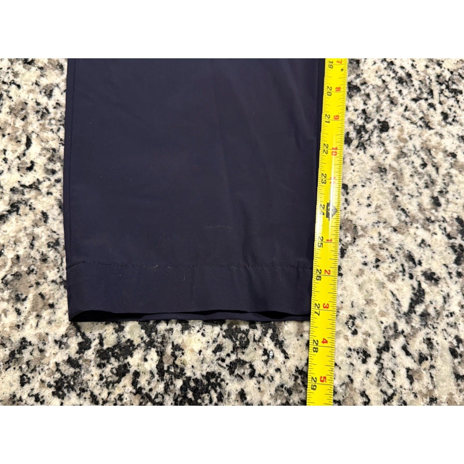 Zanella Zanella Active Stretch Pants 38x27 Navy Blue Regular Fit Flat Front Mens Size US 38 / EU 54 - 3 Thumbnail